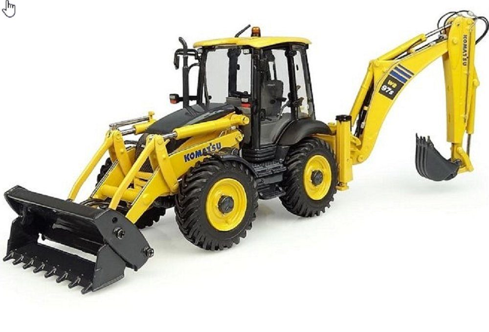 Universal Hobbies Modelltraktor Universal Hobbies Baggerlader Komatsu Wb97s-8 8139