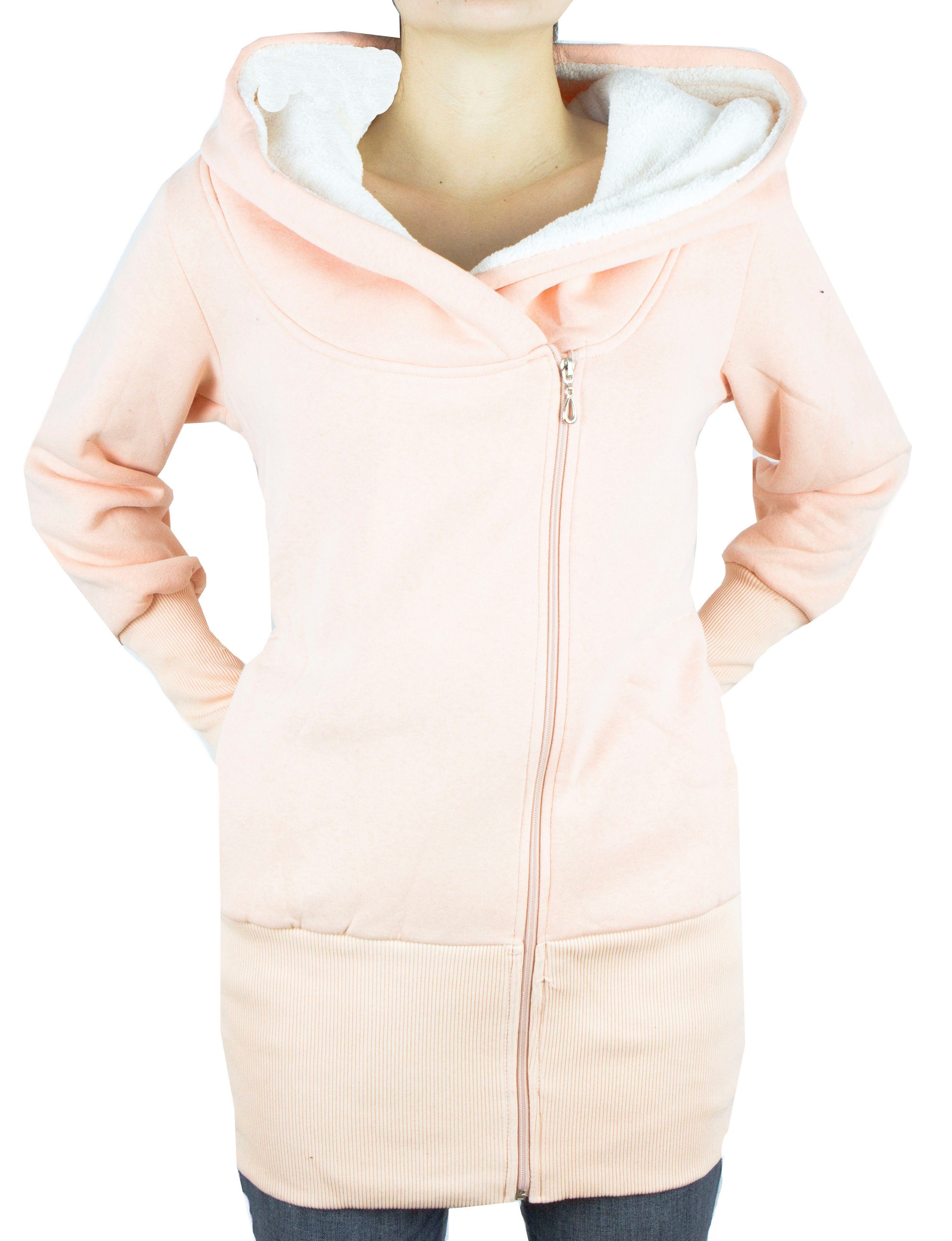 AvaMia Kapuzenpullover Damen Hoodie Kapuzenpullover Fleece günstig online kaufen