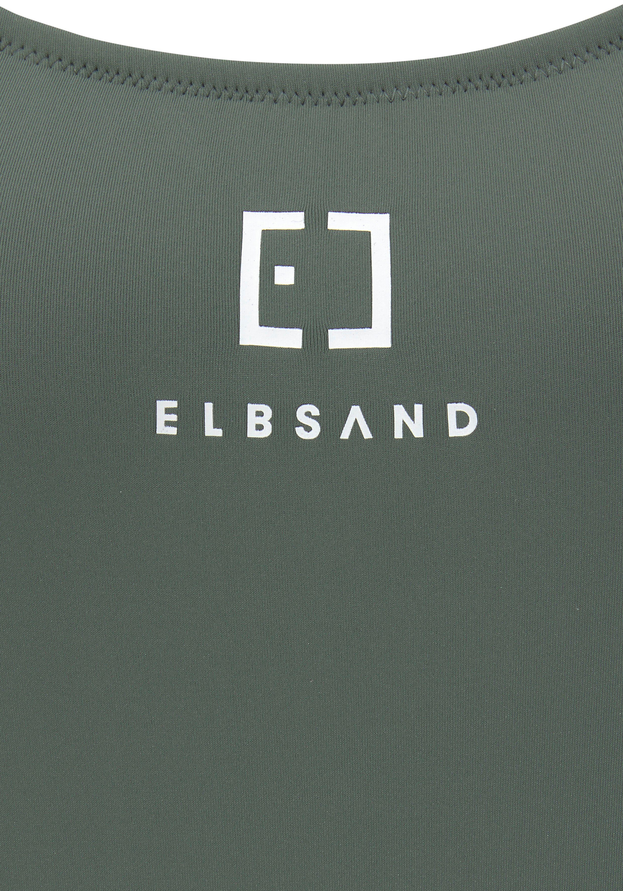 Elbsand Badeanzug mit Logoaufdruck vorn