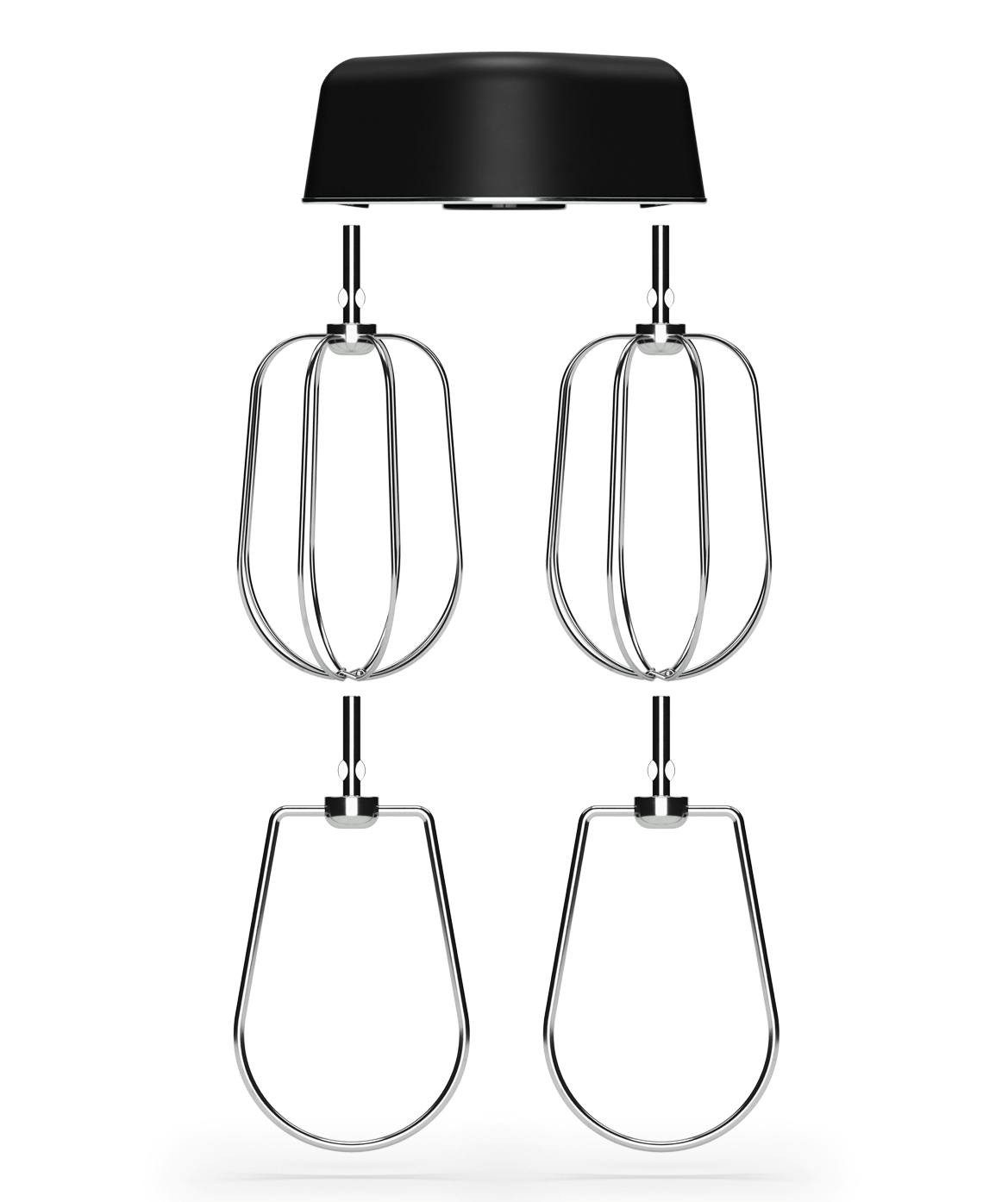 ANKARSRUM Küchenmaschinen Zubehör-Set Ankarsrum Premium Rührbesen Set
