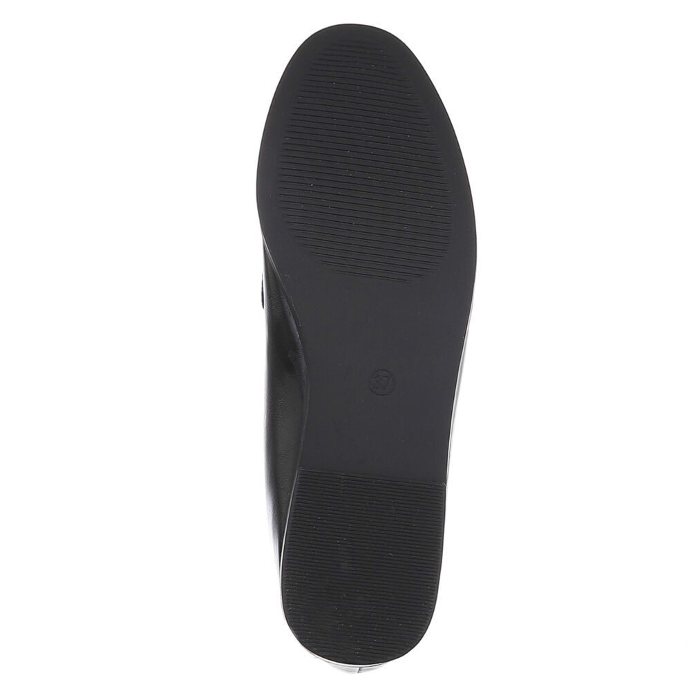 Ital-Design Damen Mokassins Freizeit Mokassin (88930676) Blockabsatz Mokassins in Schwarz