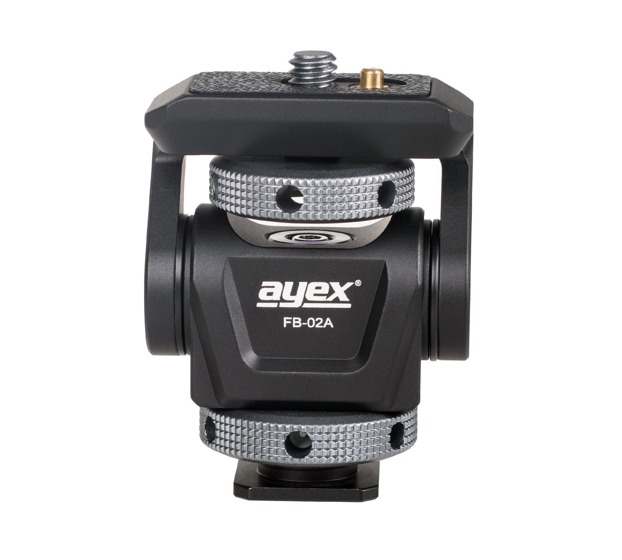 ayex Blitz-Halterung Neigbare Monitorhalterung Blitzschuhadapter Monitor Cold Shoe Mount