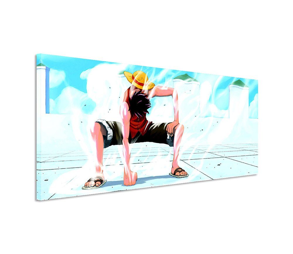 Sinus Art Leinwandbild One Piece Luffy 150x50cm