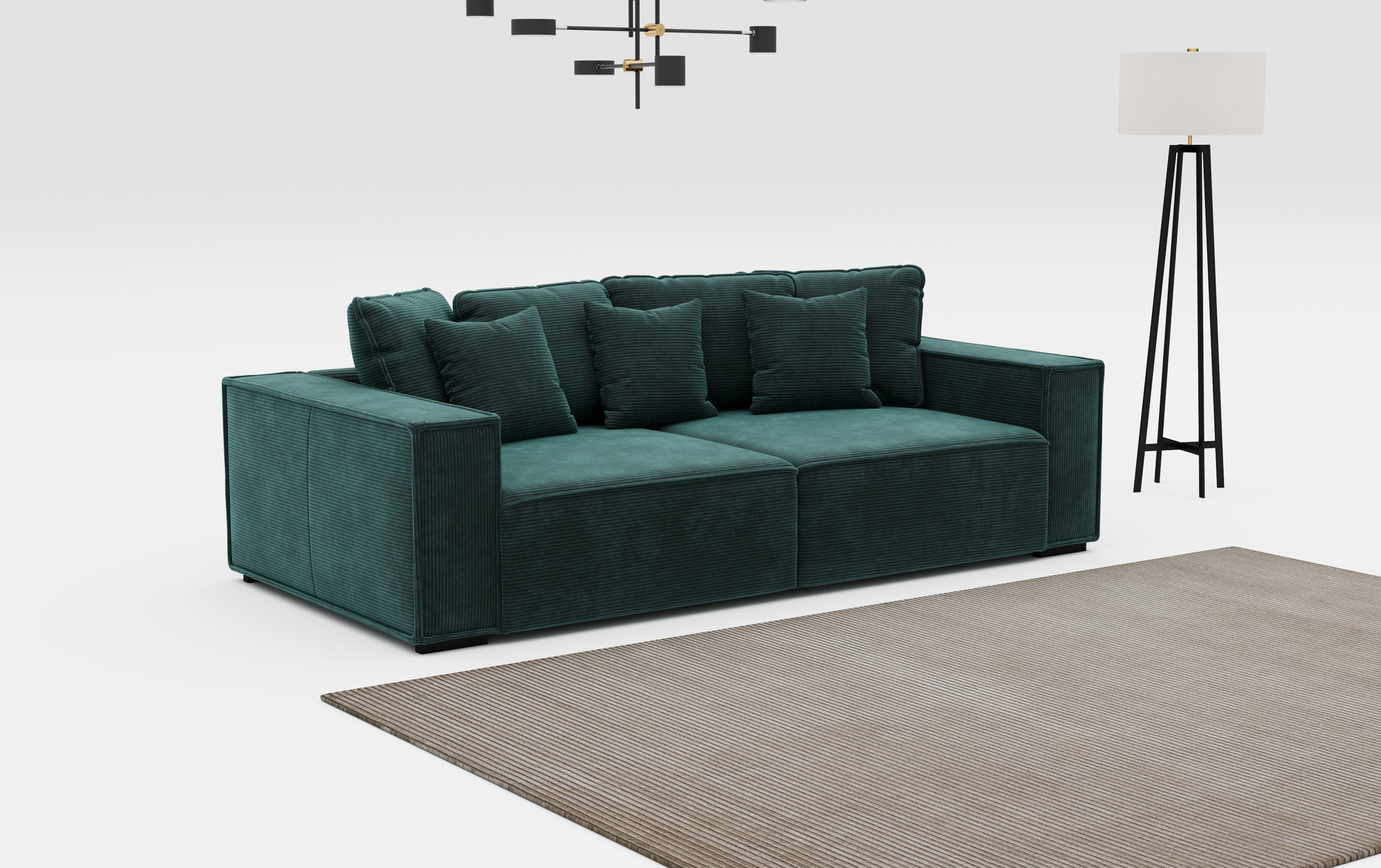 INOSIGN Big-Sofa Surf, mit 7 Kissen, günstig online kaufen
