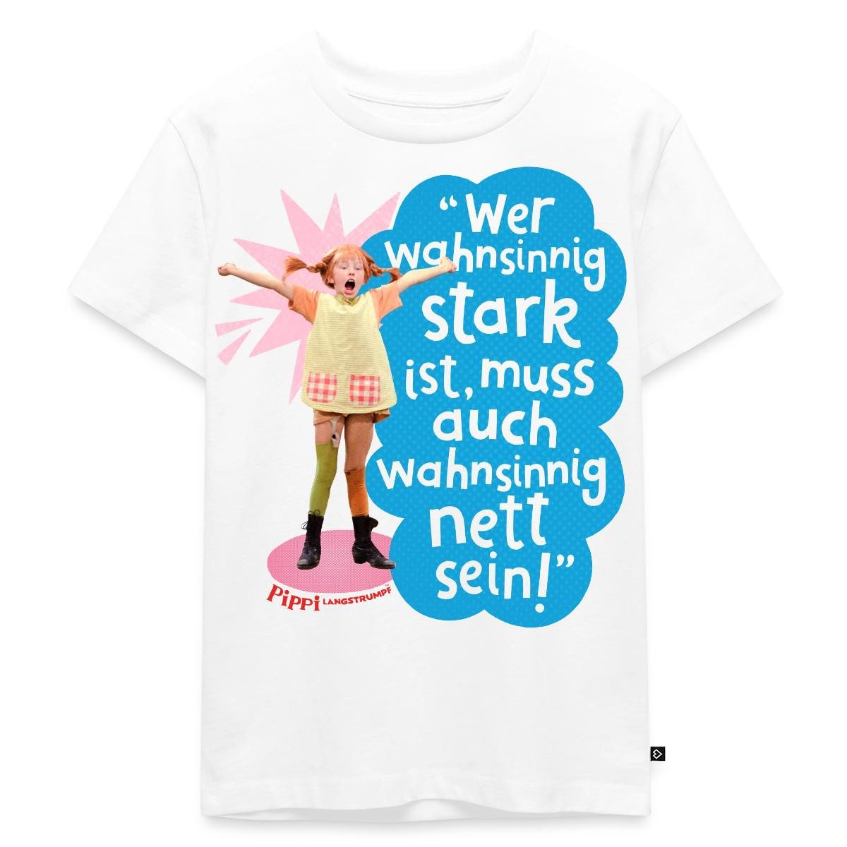 Spreadshirt T-Shirt Pippi Langstrumpf Mit Spruch Kinder Premium T-Shirt (1-tlg)