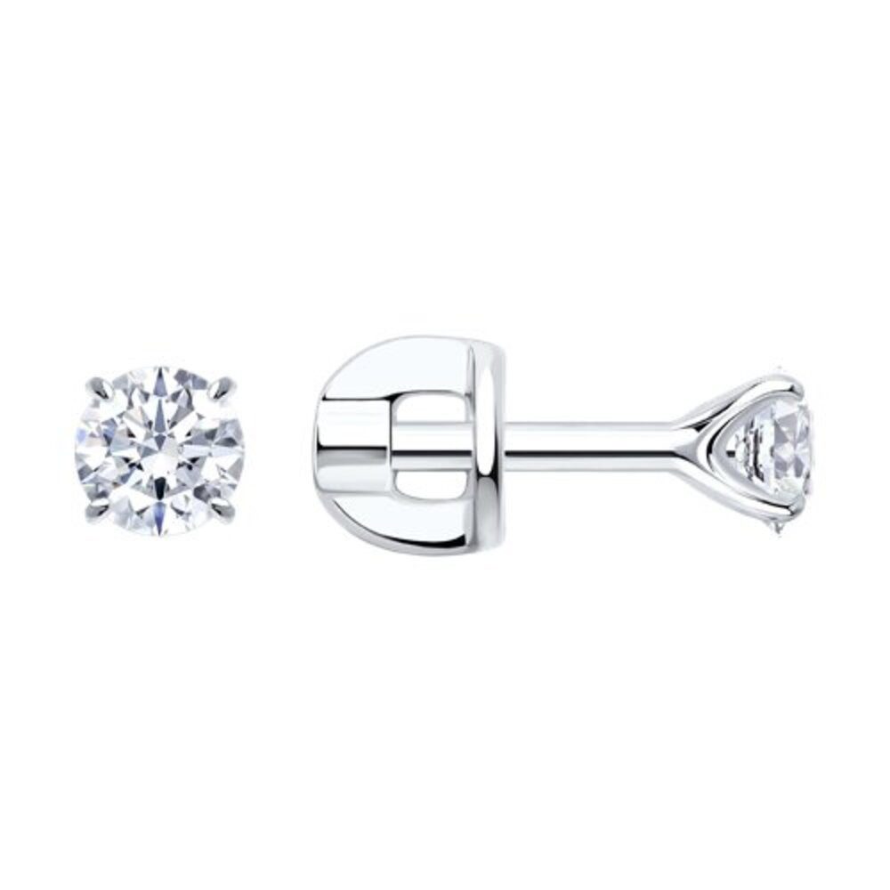 Paar Ohrstecker Ohrstecker Ohrringe 925 Silber Zirkonia Steine Echtschmuck