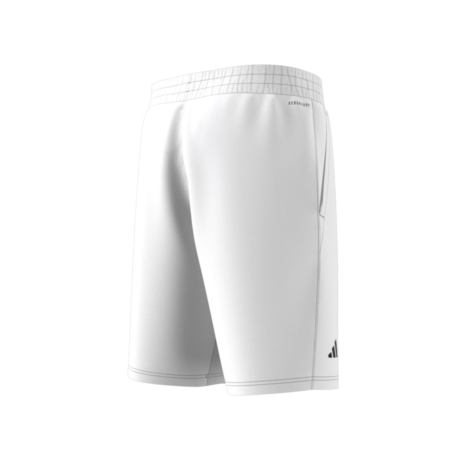 adidas Performance Shorts Tennishose Club 3-Streifen 7inch weiss Herren