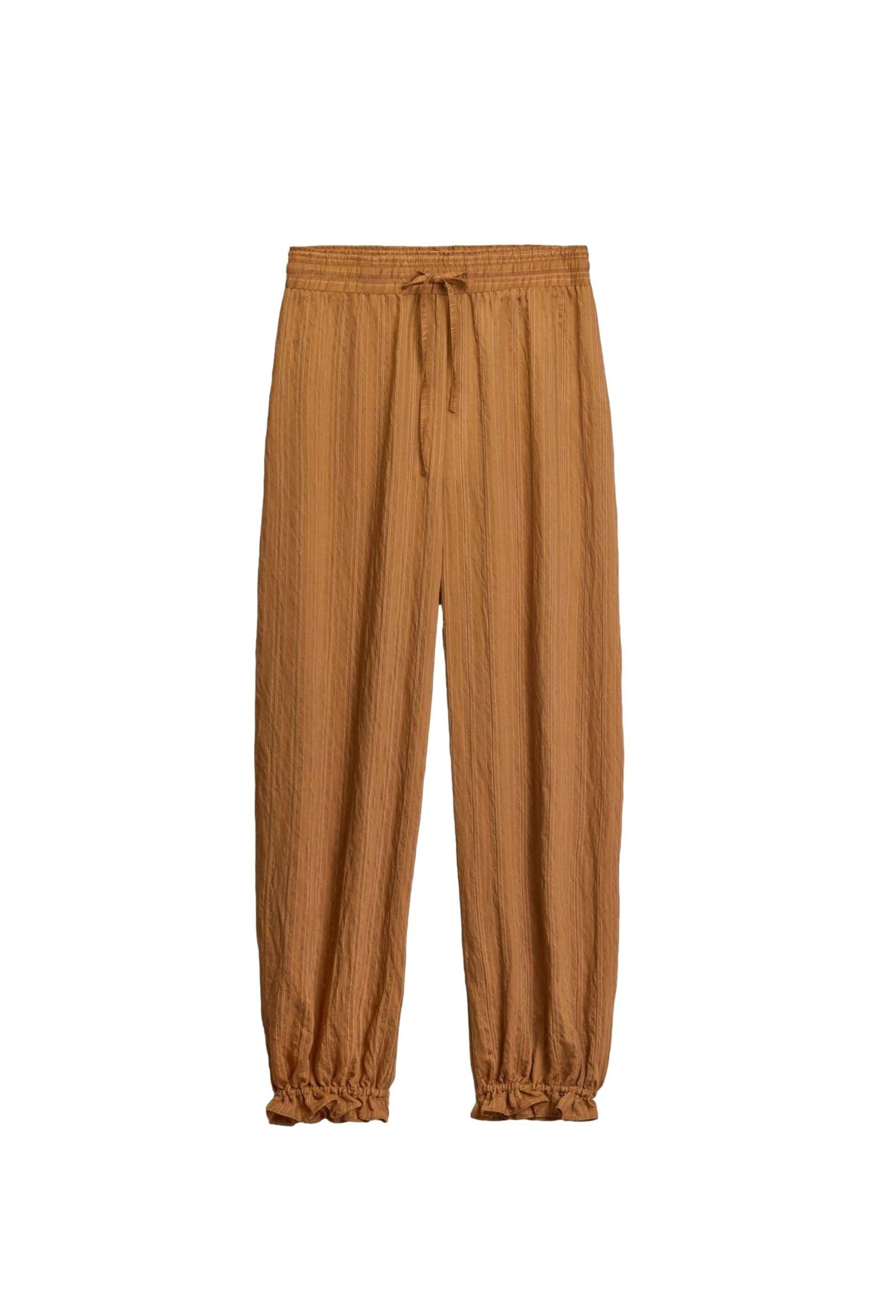 Bhoem Stoffhose Fließende Ballonhose mit Streifen (1-tlg)