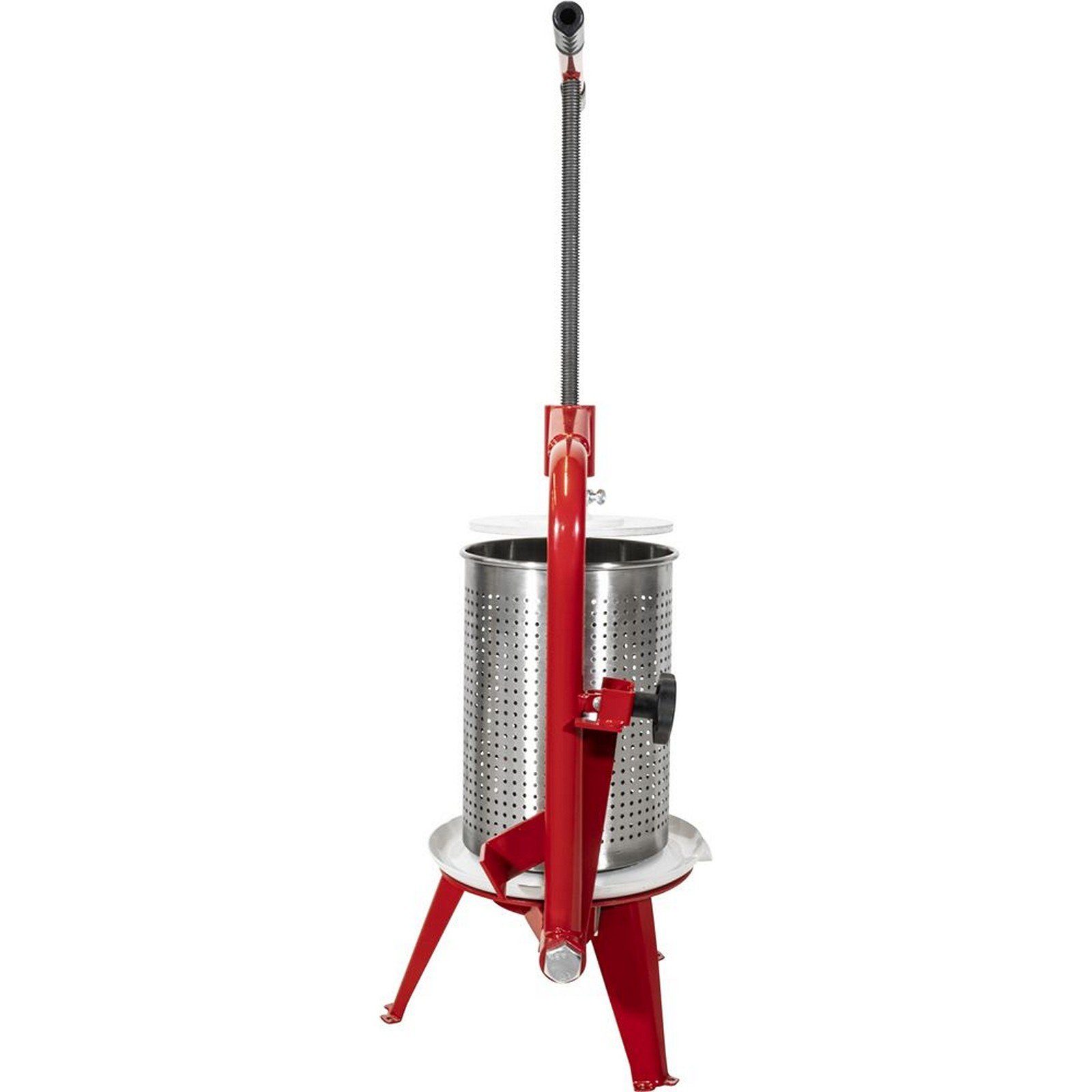 Güde Obstpresse Obstpresse 9 Liter Volumen Saftpresse Entsafter 30028, Ø-Korb: 200 mm, Ø-Auffangbecken: 270 mm
