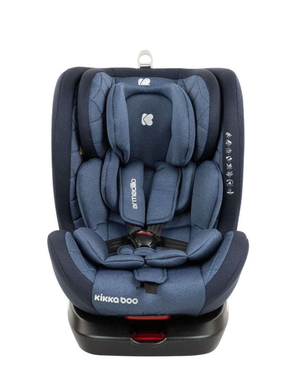 blau 0/1/2/3, mit Gruppe Kindersitz Armadillo Isofix, Autokindersitz Kikkaboo 36 bis: (0 Kopfstütze 36 kg) - kg,