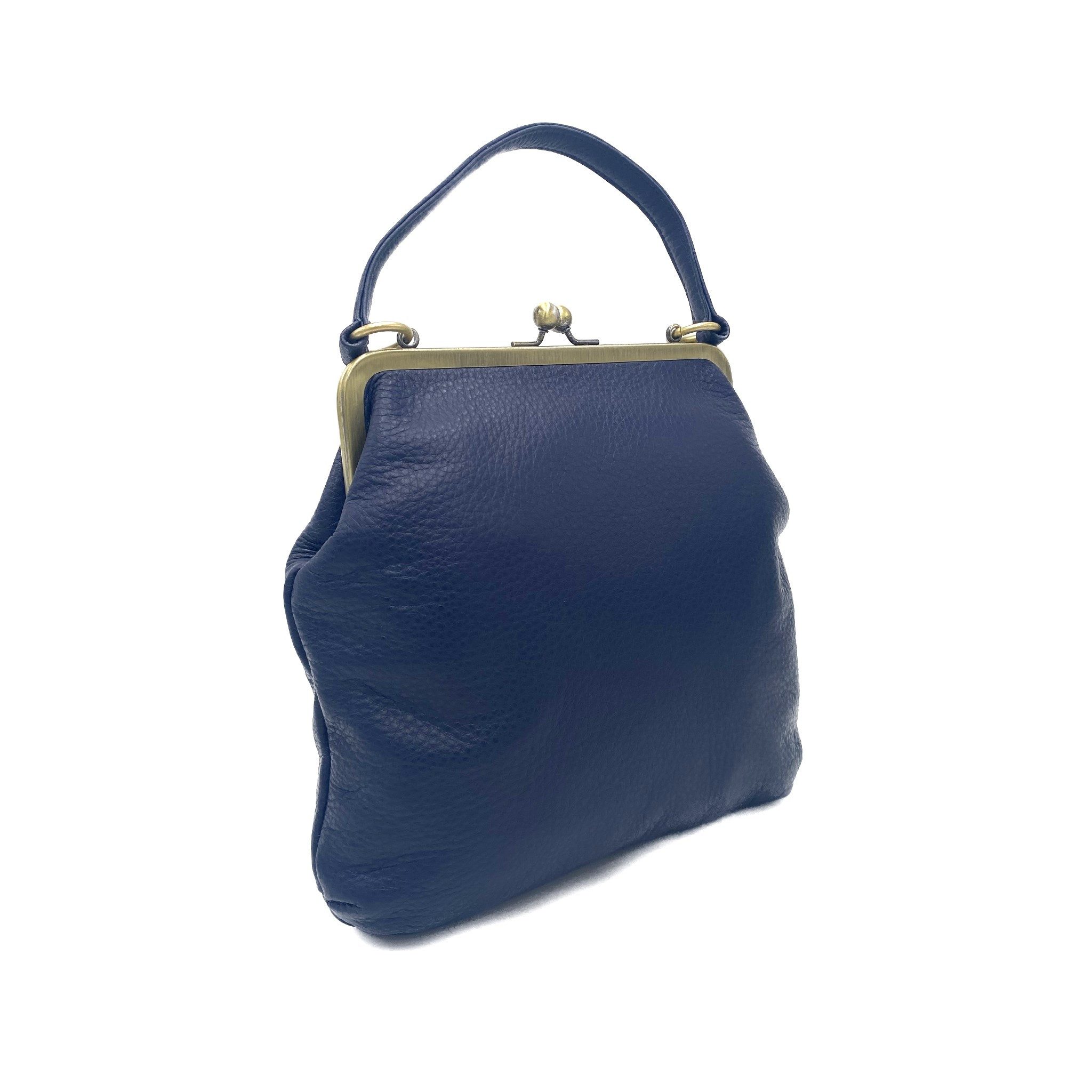 Taschenkinder Schultertasche Vintage Ledertasche Damen - Handtasche Zoe, Retro Umhängetasche, Echtes Leder vom Rind