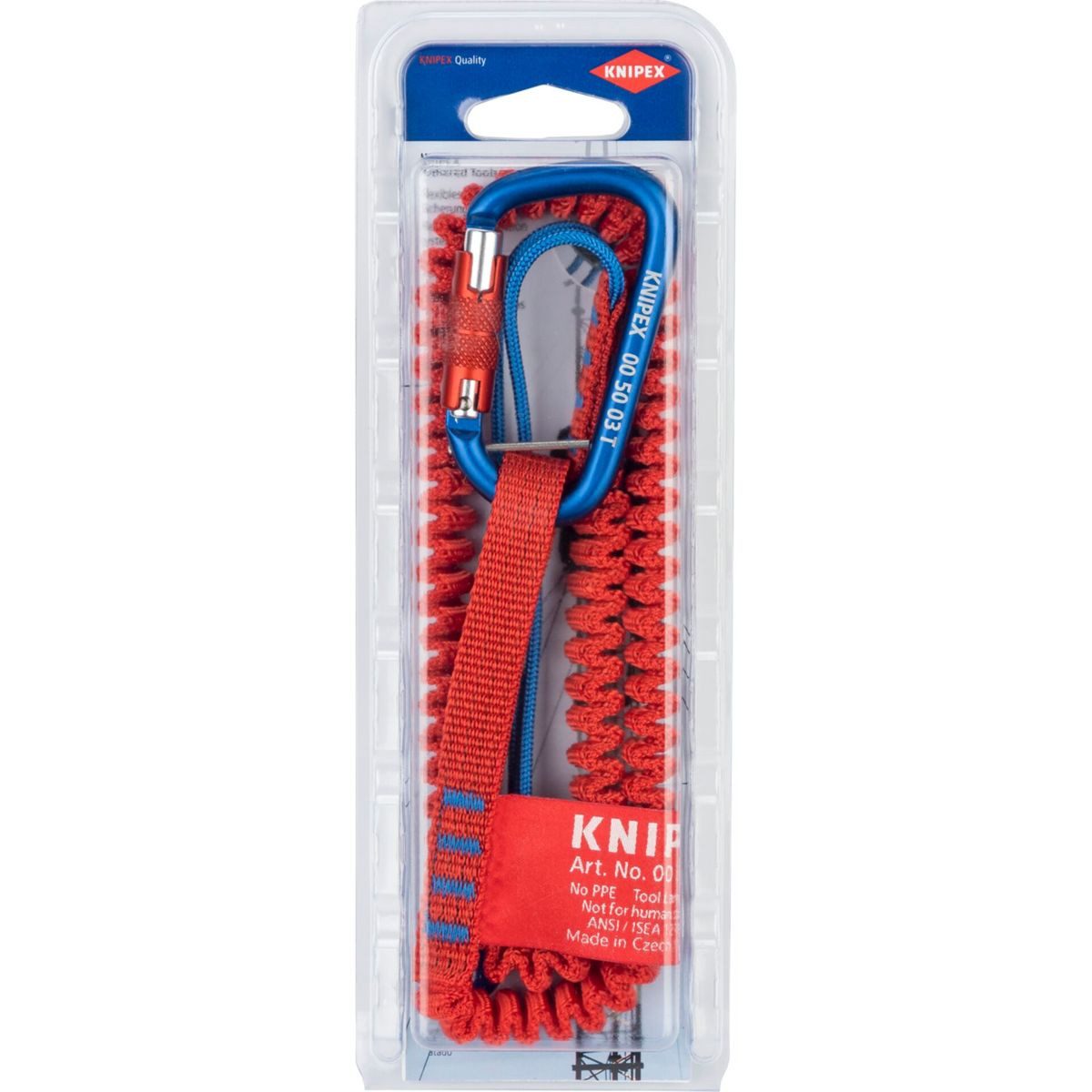 Knipex Bit- und Steckschlüsselset TT Fangleine mit Mat.-Karabiner