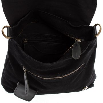 LECONI Umhängetasche Handtasche Ledertasche Damen Schultertasche Wildleder LE3027