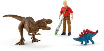 Schleich® Spielfigur DINOSAURS, Tyrannosaurus Rex Angriff (41465), (Set)