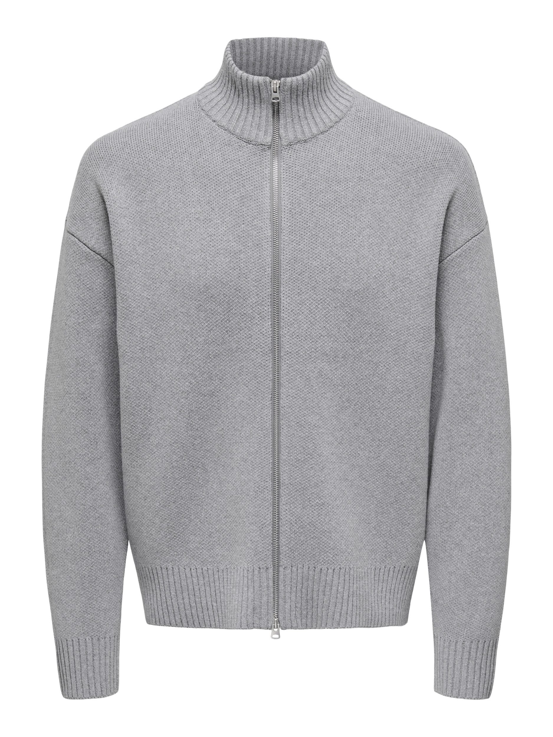 ONLY & SONS Strickjacke ONSBLAKE DS HIGH NECK CARDIGAN KNIT