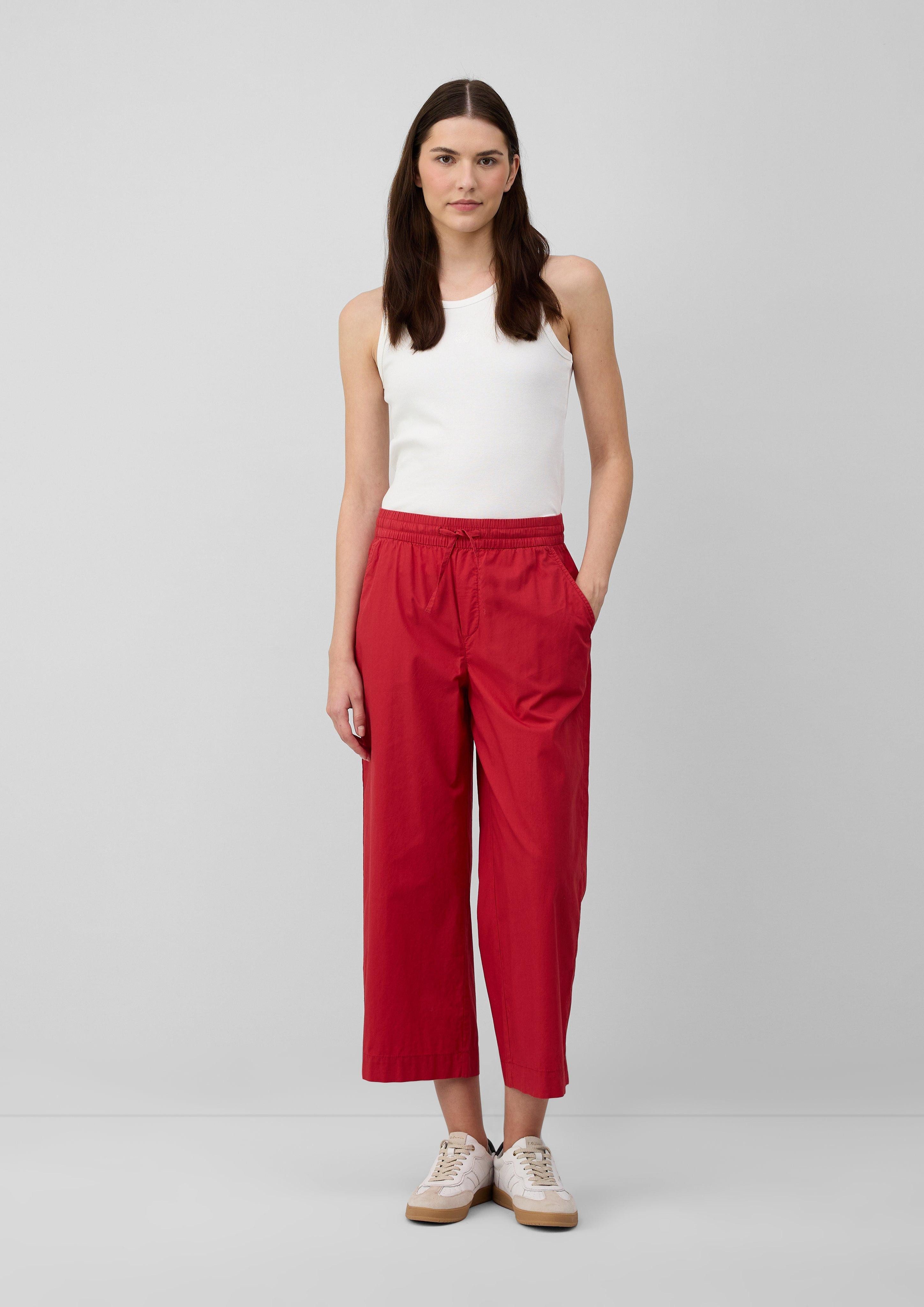 s.Oliver 3/4-Hose Leichte Culotte aus Baumwollmix günstig online kaufen