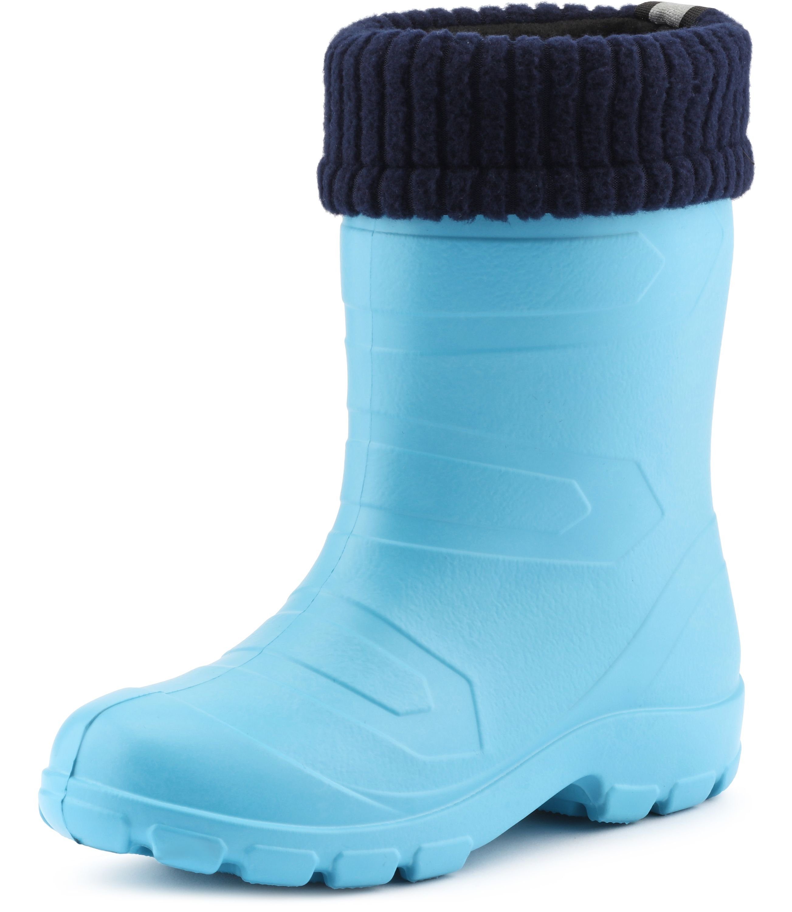 Kinder federleichte EVA Thermo Gummistiefel gefüttert LA845KIDS Gummistiefel