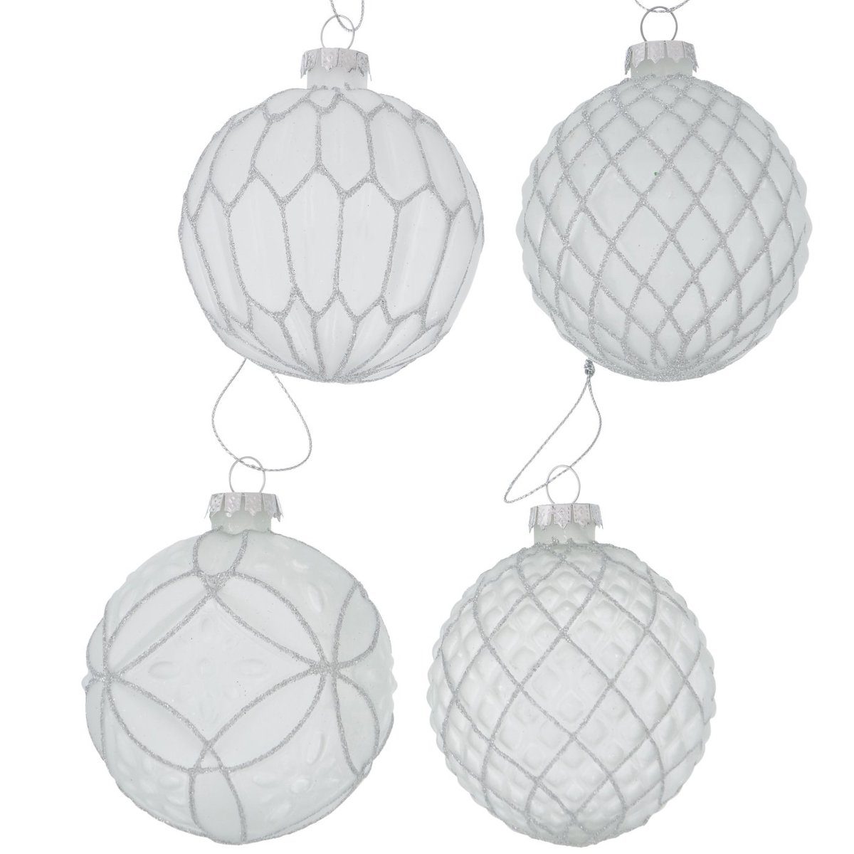 BOLTZE Weihnachtsbaumkugel Belina Weihnachtskugel sortiert 8 cm (1 Stück)