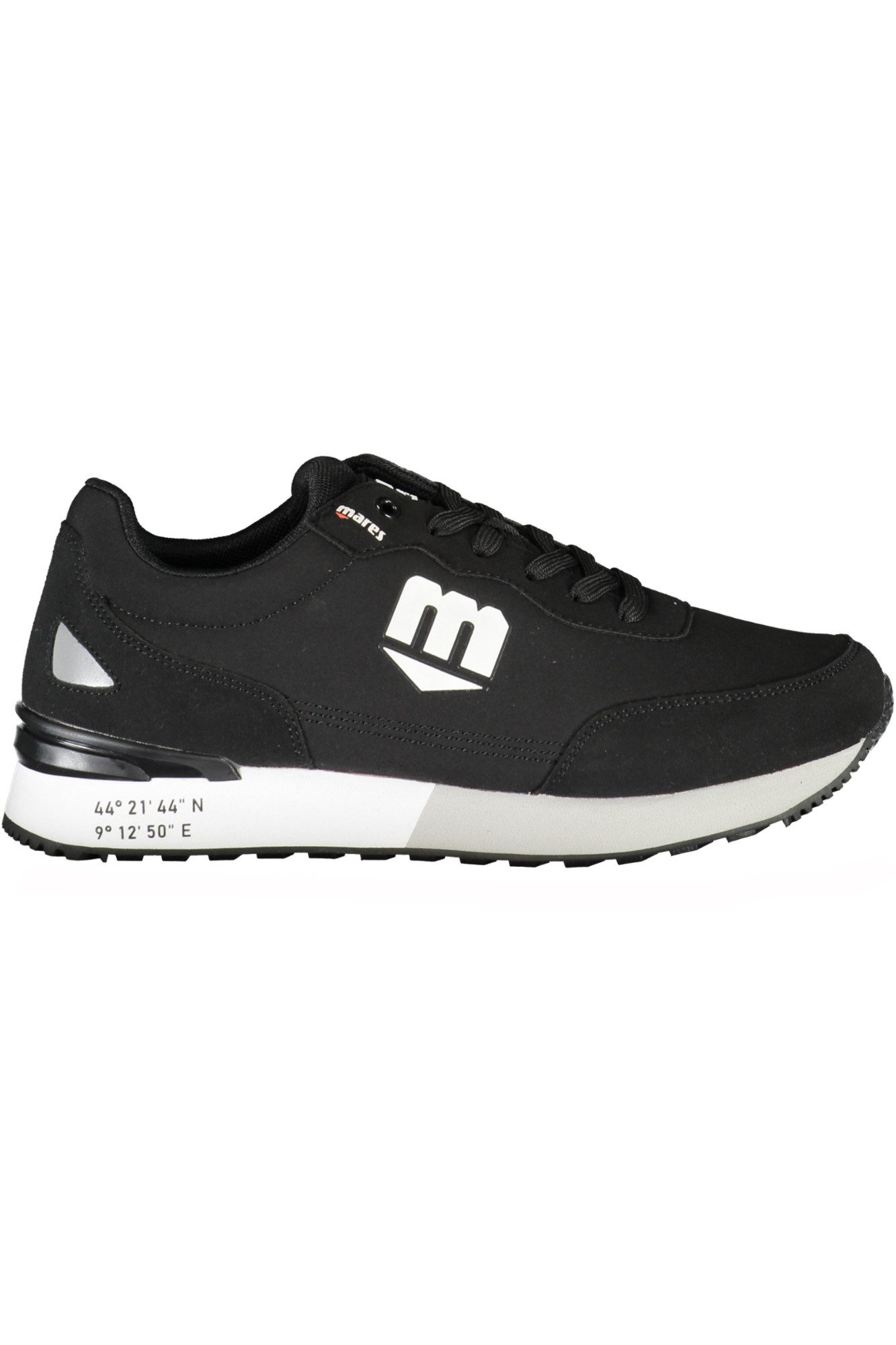 Mares Кроссовки Moderner Herrensneaker: Schwarz mit Kontrastdetails