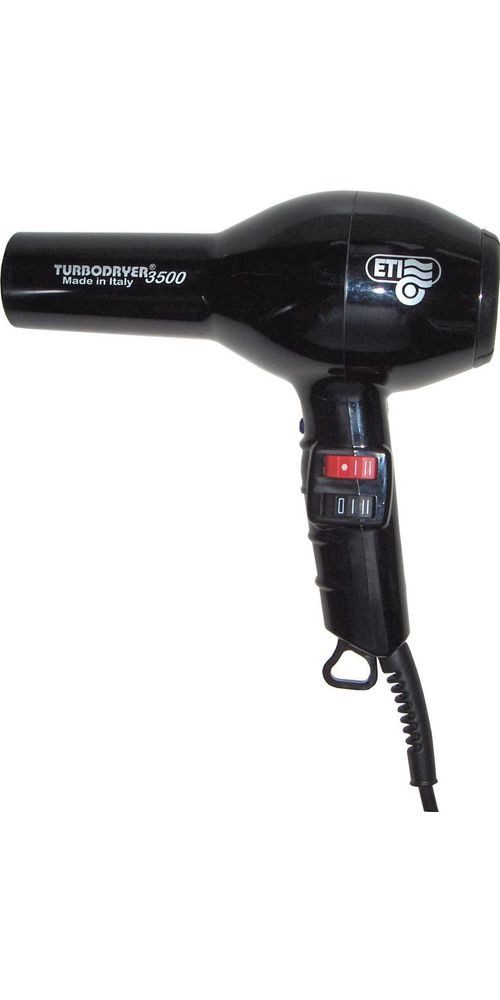 ETI Haartrockner ETI Turbodryer 3500 Zwart 1800W