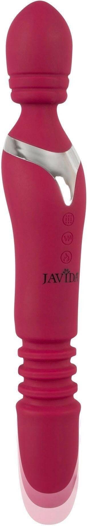 Warming Javida Thrusting Javida Massager Vibe Wand &