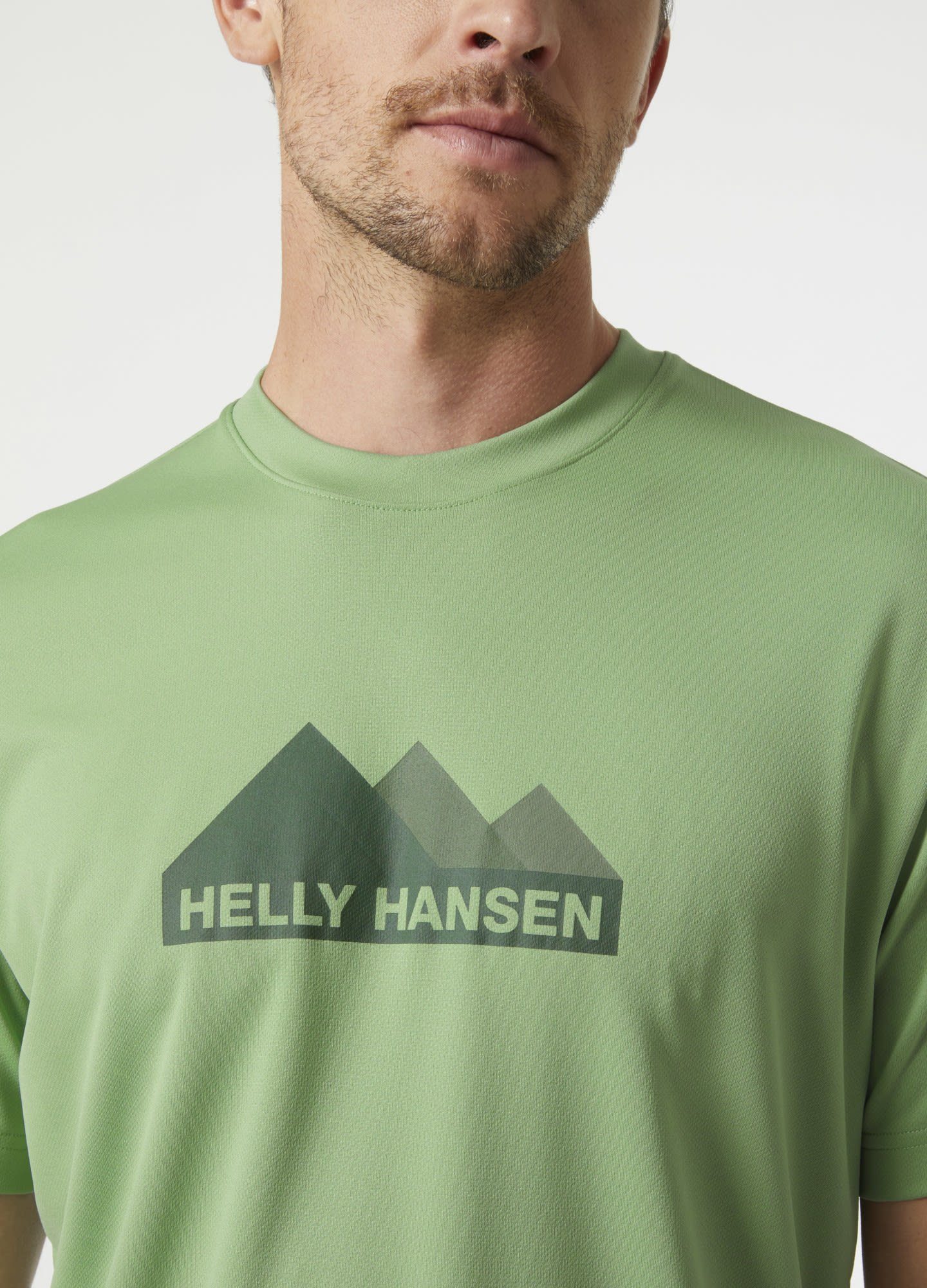 Graphic Hansen Herren Helly Helly T-shirt Jade Hansen 2.0 M Hh T-Shirt Tech