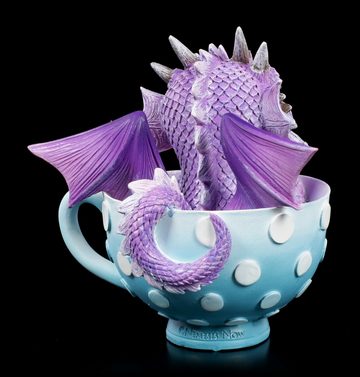 Figuren Shop GmbH Fantasy-Figur Drachen Figur - Cutieling in Tasse - Nemesis Now - Fantasy Drache Dekofigur