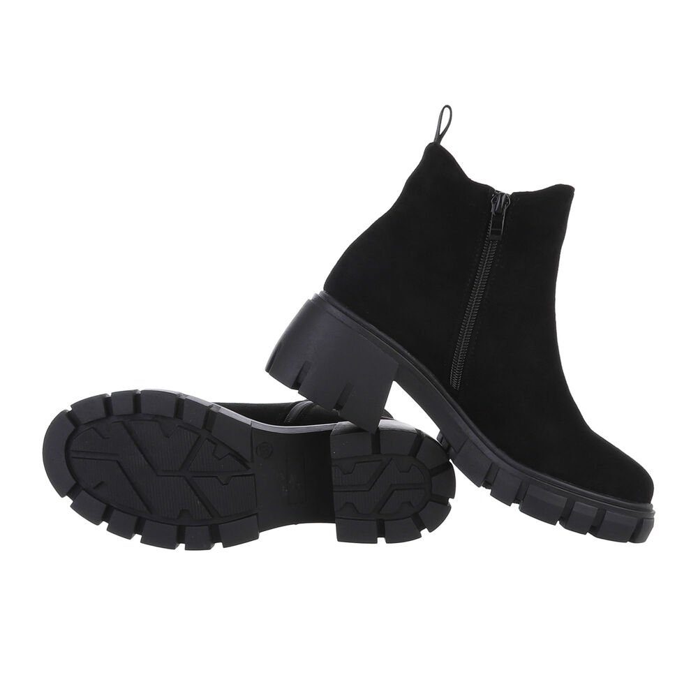 Ital-Design Damen Freizeit Plateaustiefelette (84556867) Blockabsatz günstig online kaufen