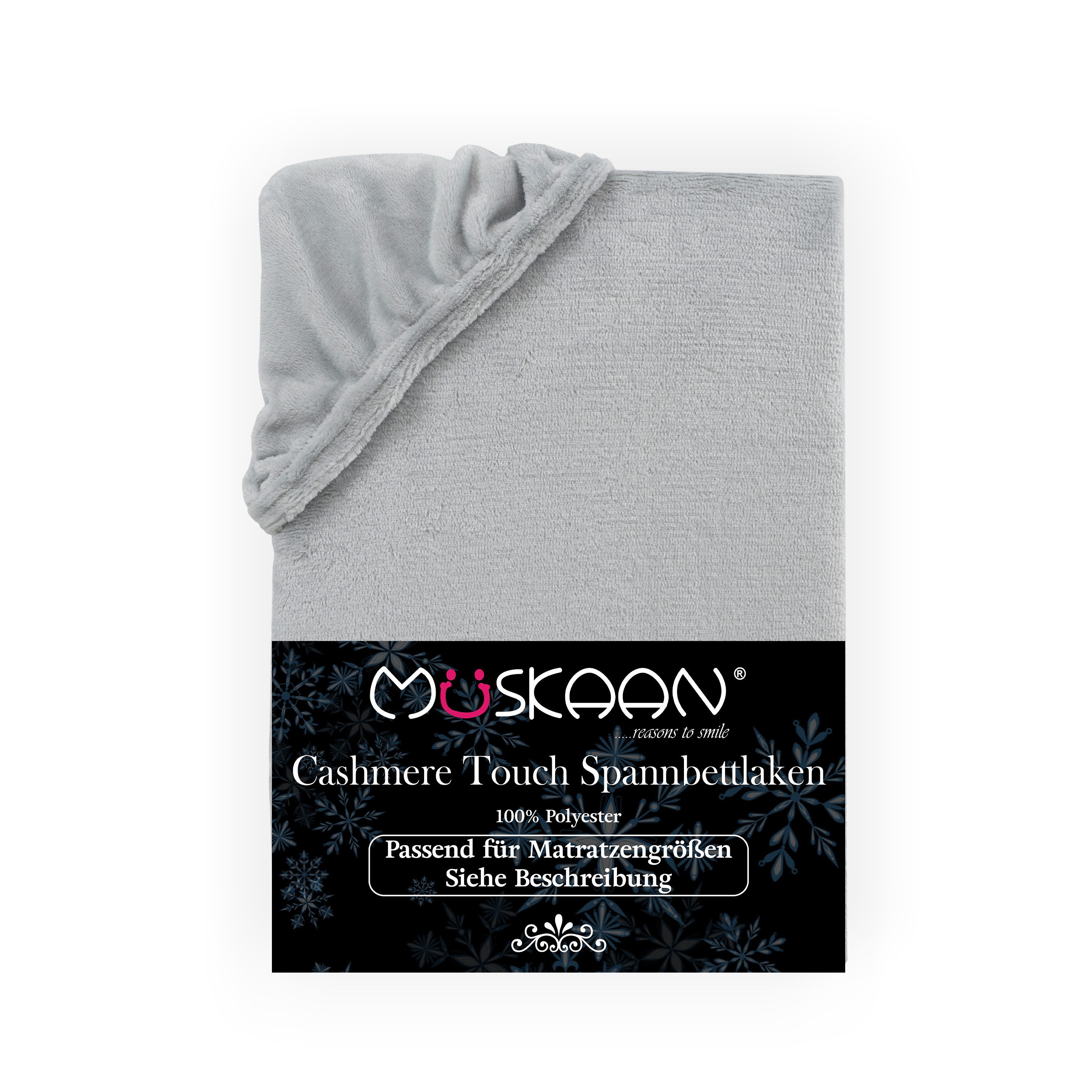 Müskaan Spannbettlaken Spannbetttuch Cashmere Touch Bettlaken günstig online kaufen