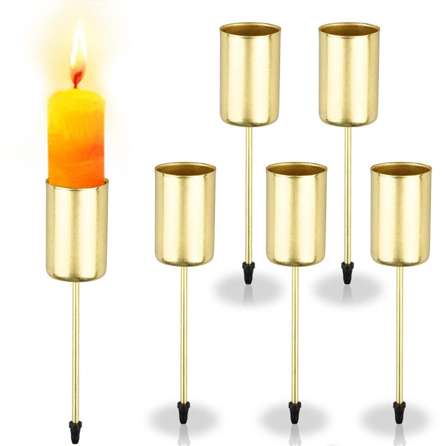 LuxusKollektion Adventskranz Kerzenhalter Adventskranz Gold