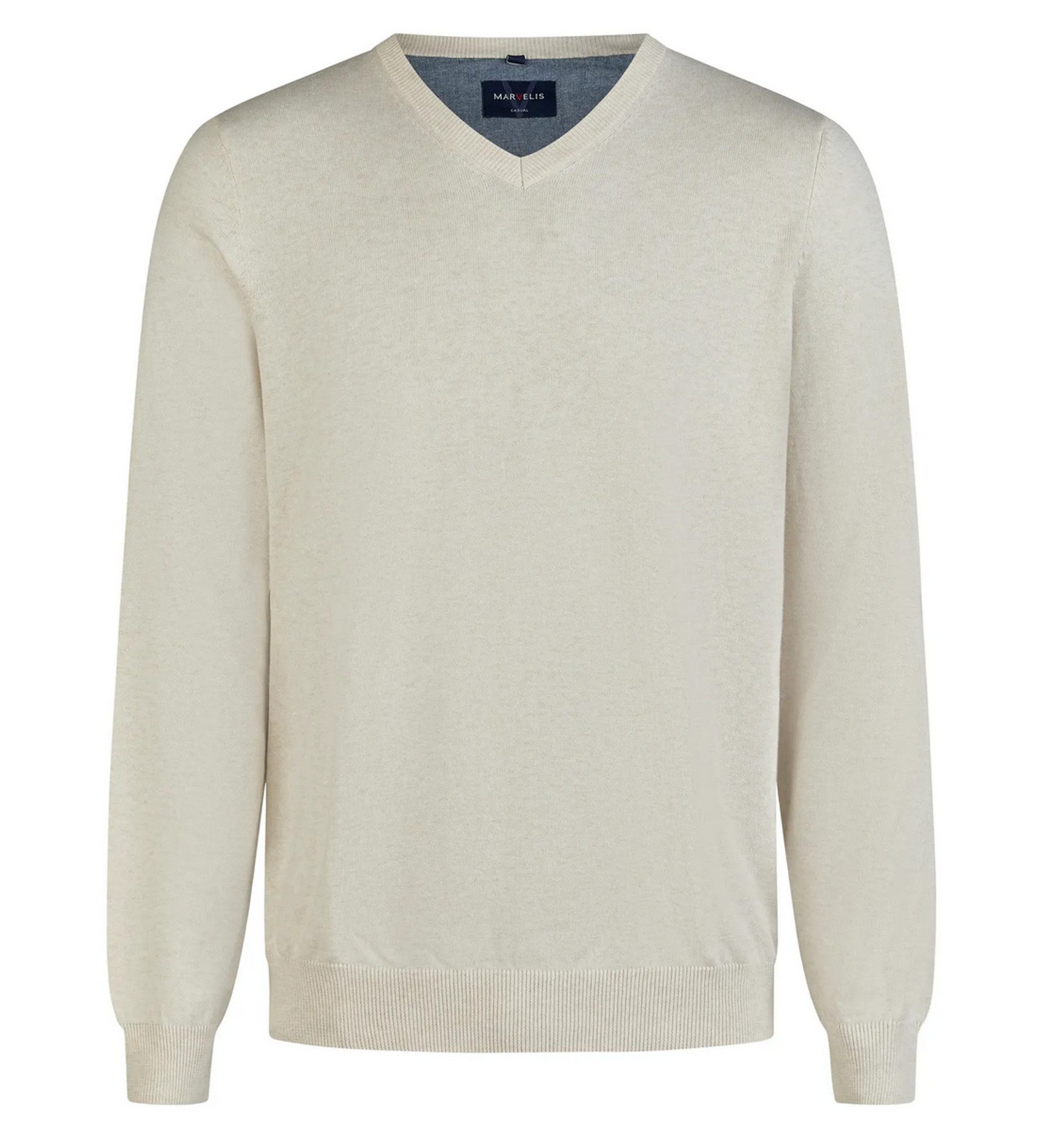 MARVELIS Langarmhemd Pullover - Jumper modern FitHaifisch