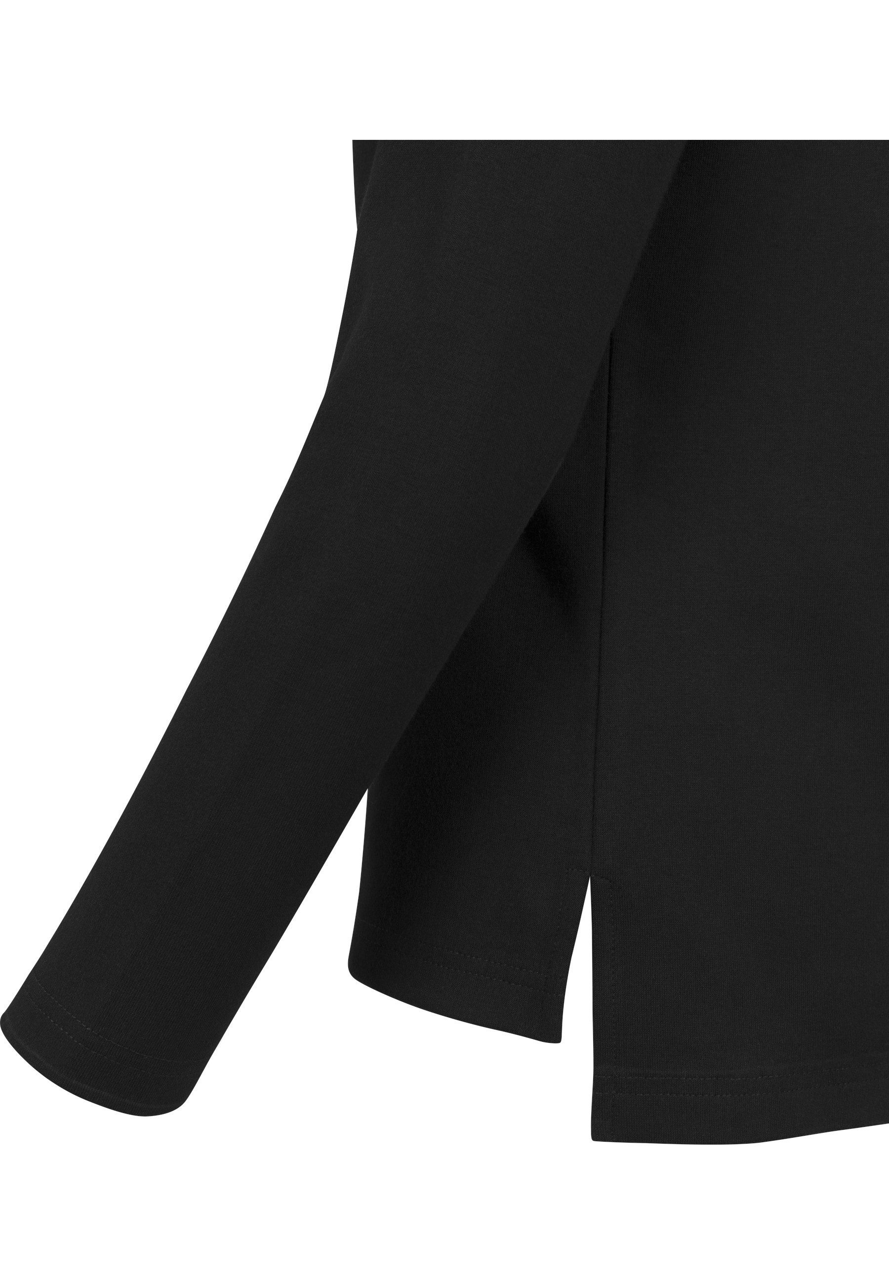 URBAN CLASSICS Sweatshirt Urban Classics Damen Ladies Athletic Interlock Crewneck (1-tlg)