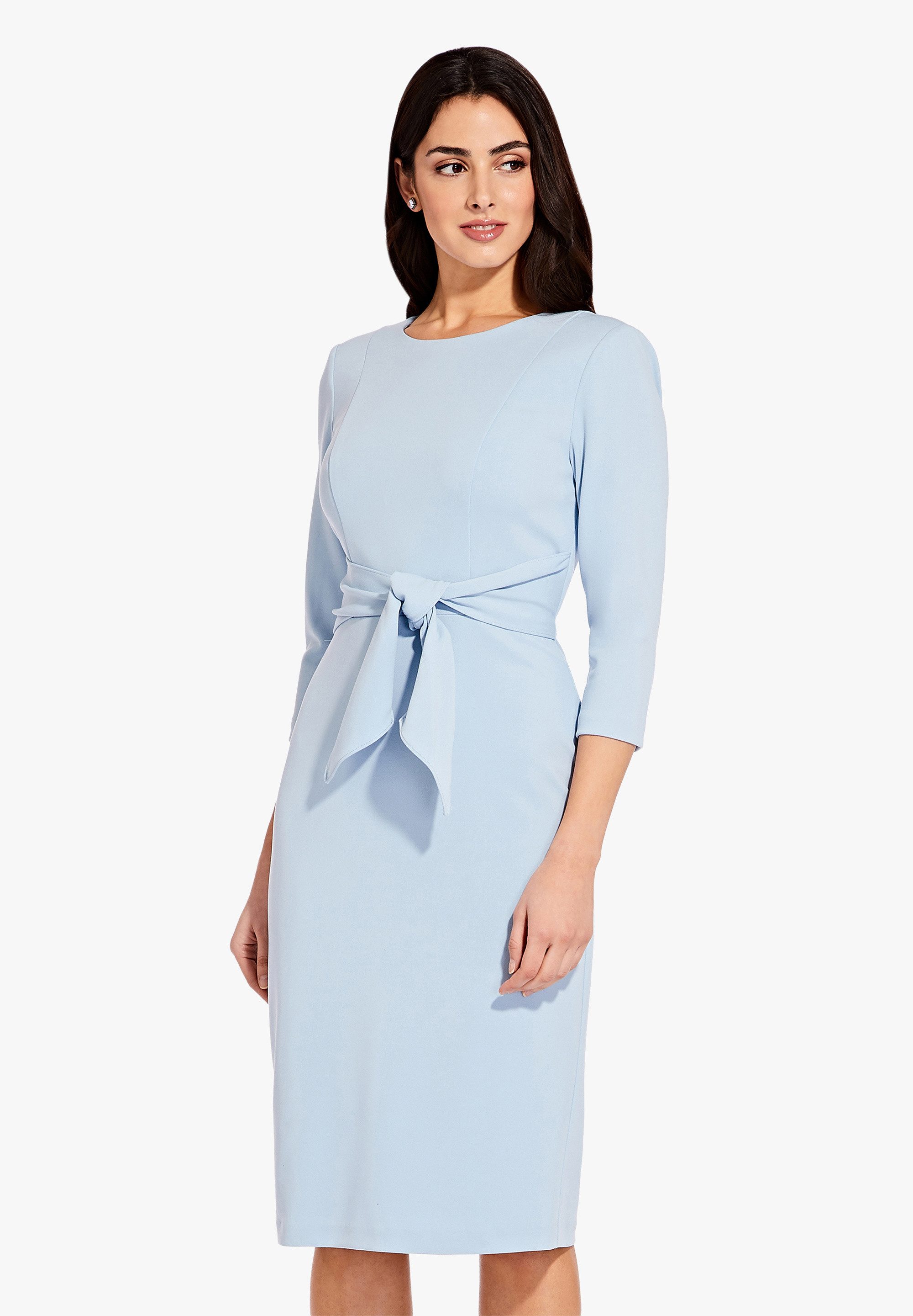 Adrianna Papell Abendkleid Knit Crepe Tie günstig online kaufen