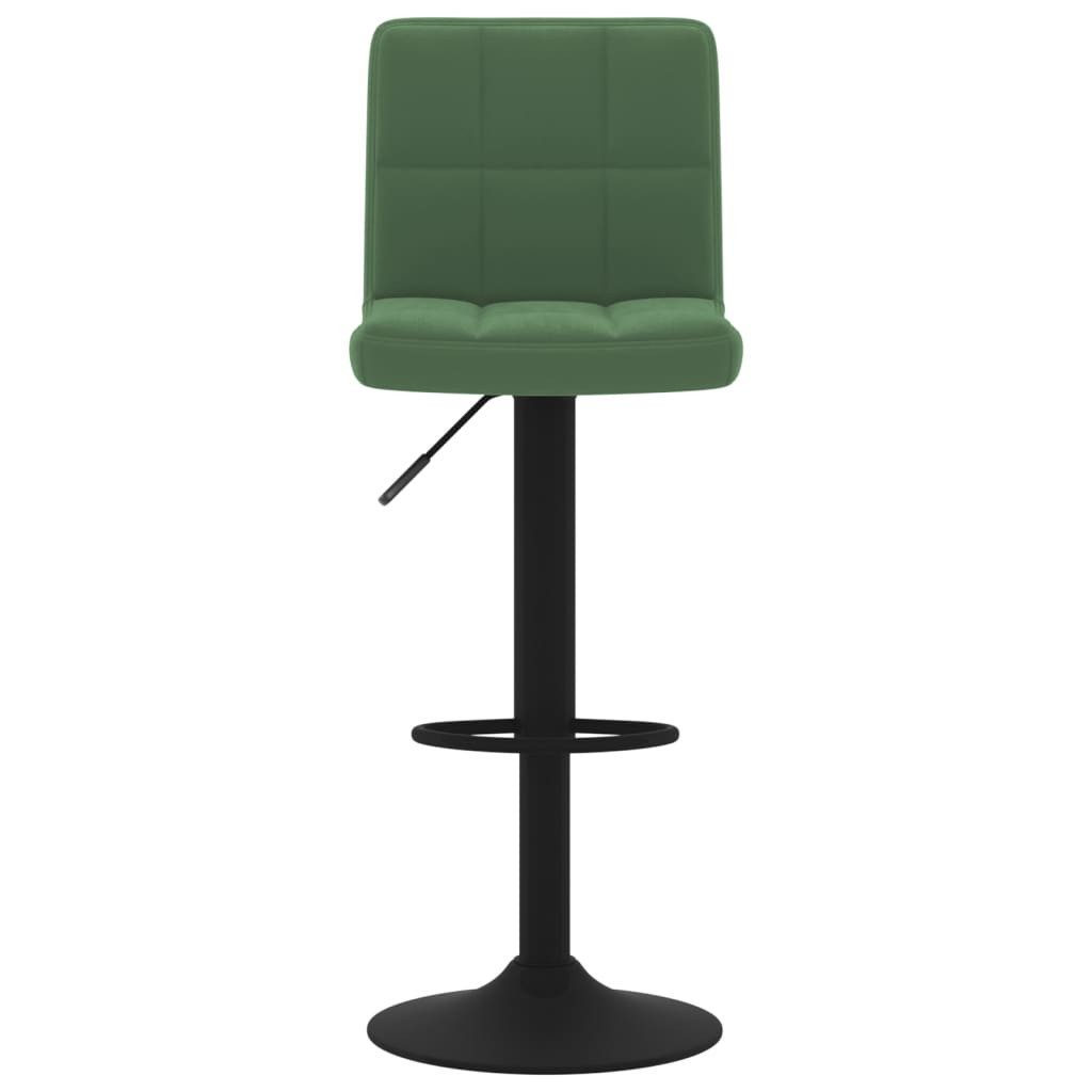 vidaXL Barhocker Barhocker Dunkelgrün Samt (1 günstig online kaufen