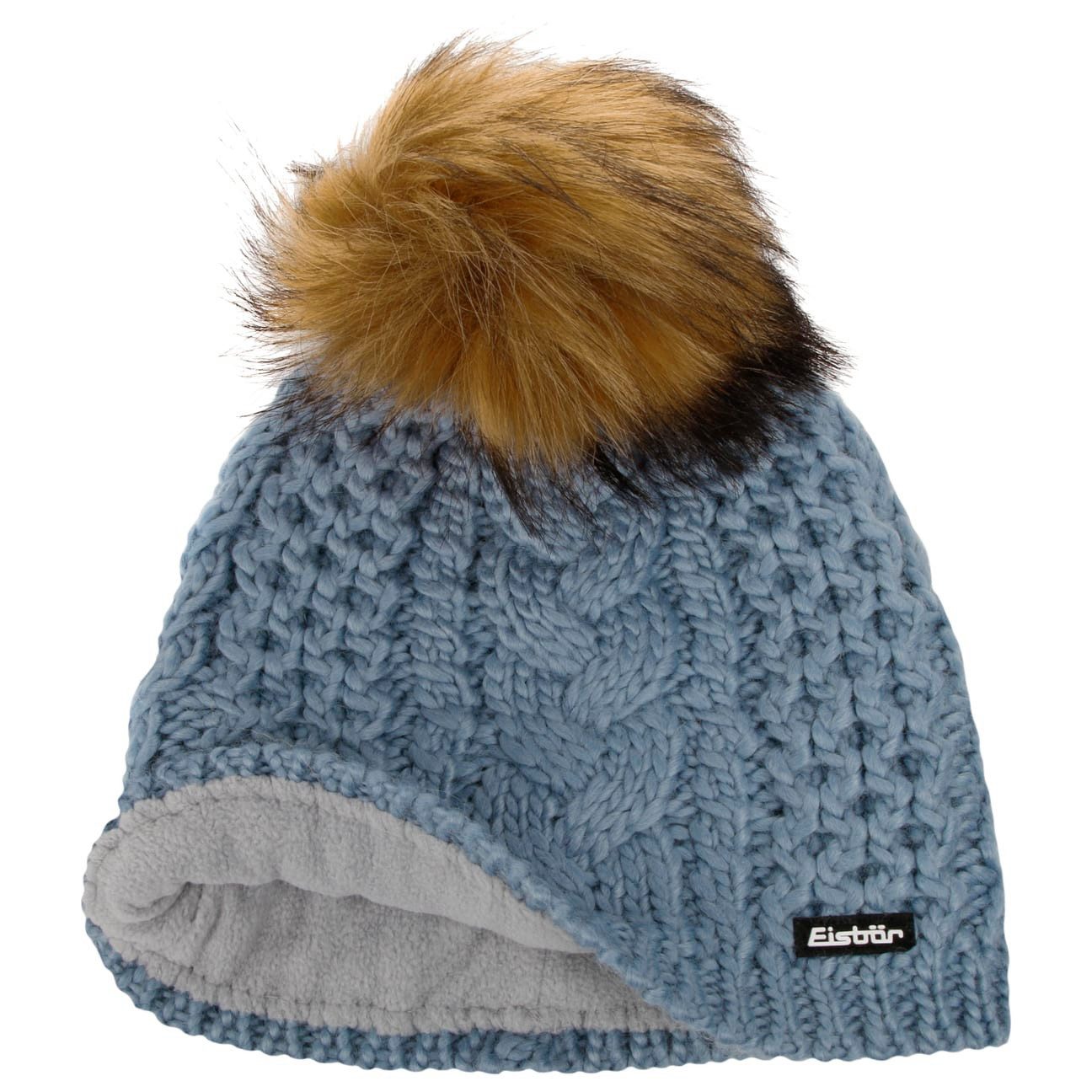 Eisbär Strickmütze (1-St) Beanie mit Futter
