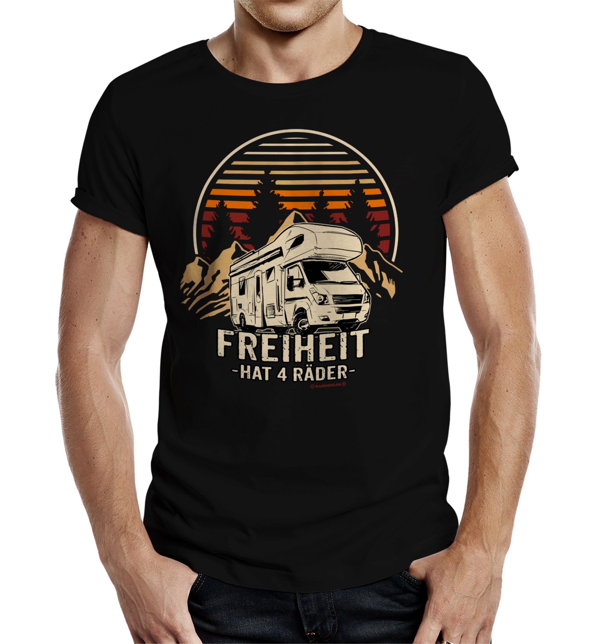 RAHMENLOS® T-Shirt für Camper: Wohnmobil ist günstig online kaufen