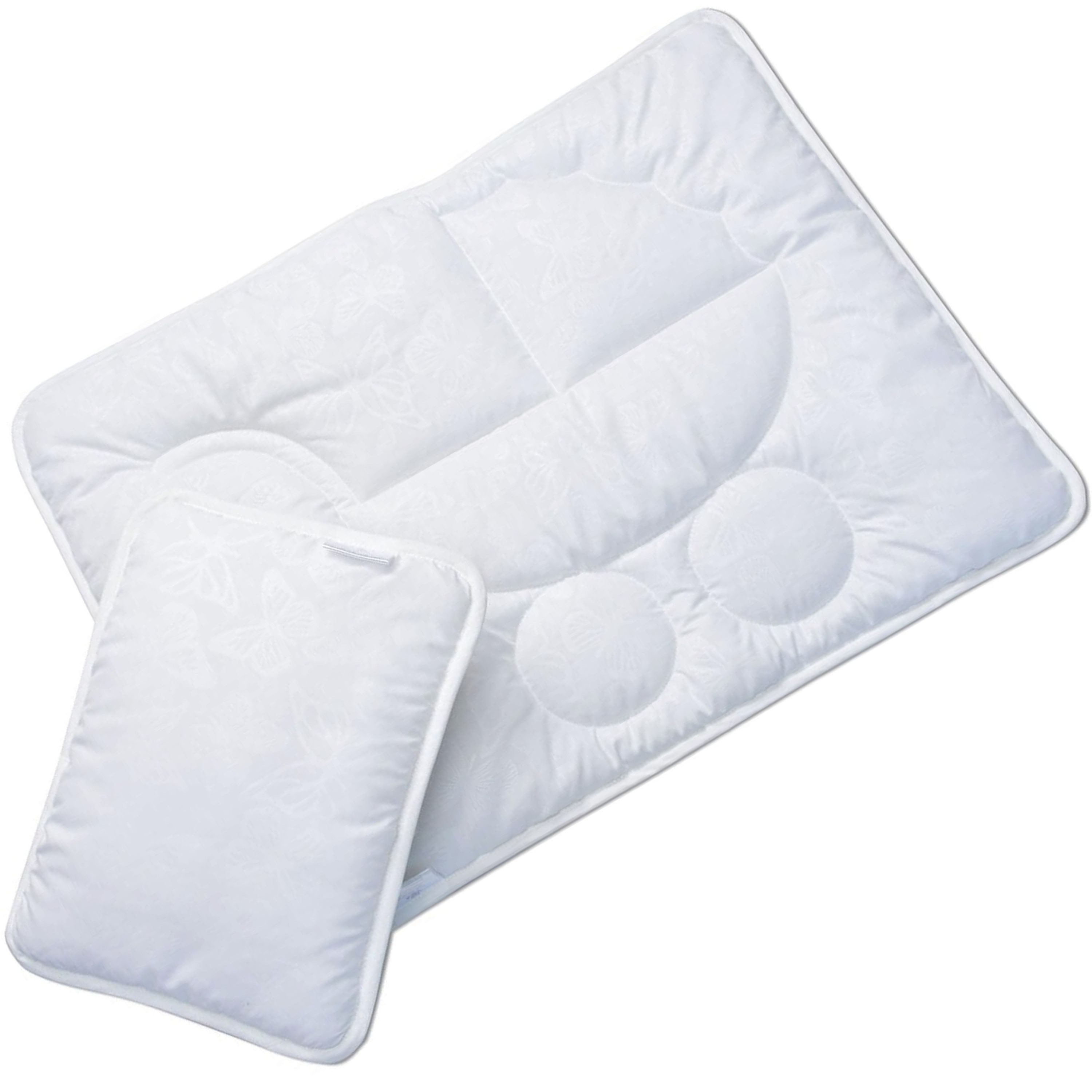 Babydecke Baby Bett-Set Kinderwagen SET, Kissen 30x40 + Decke 60x80, SEI De günstig online kaufen