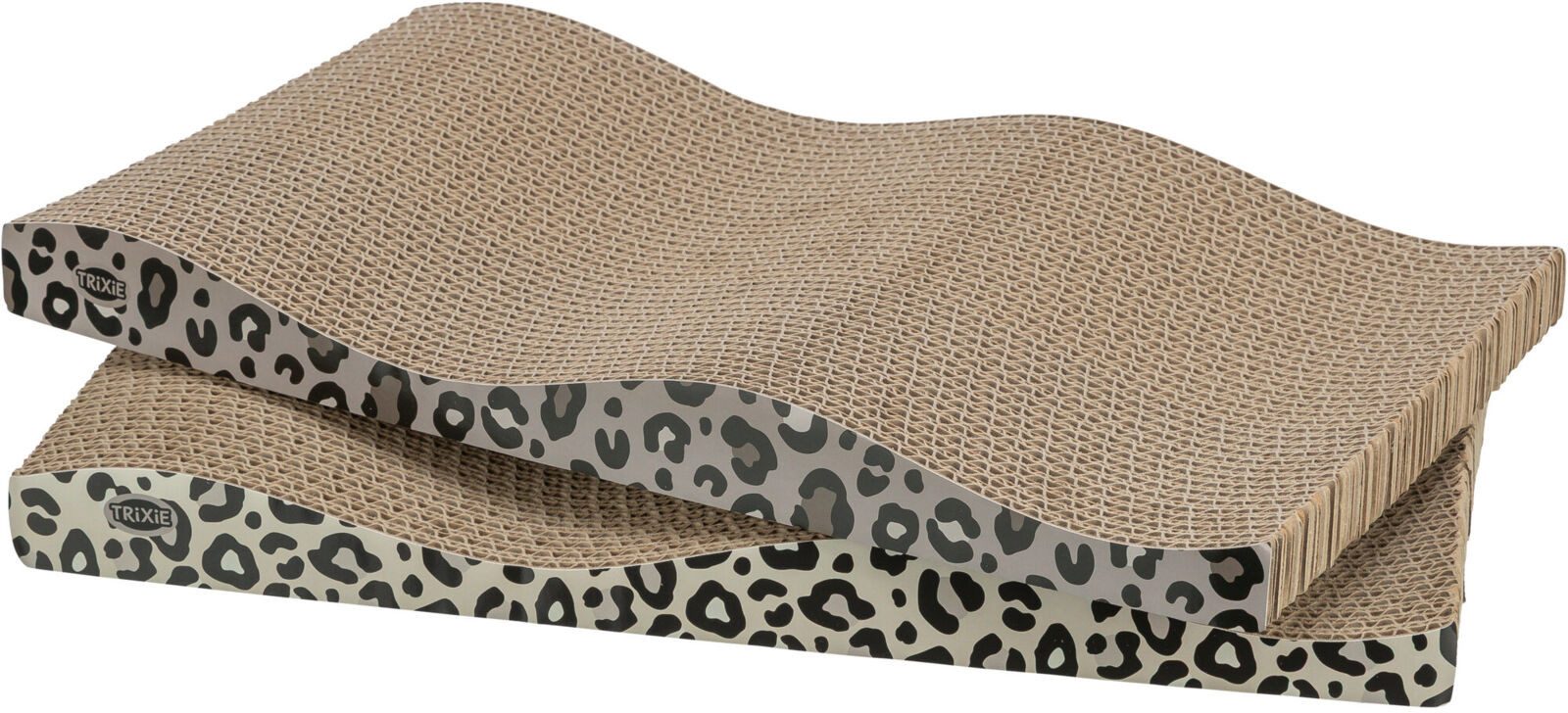 Kratzpappe Kratzpappe Leo - braun/creme - 44 × 6 × 25 cm