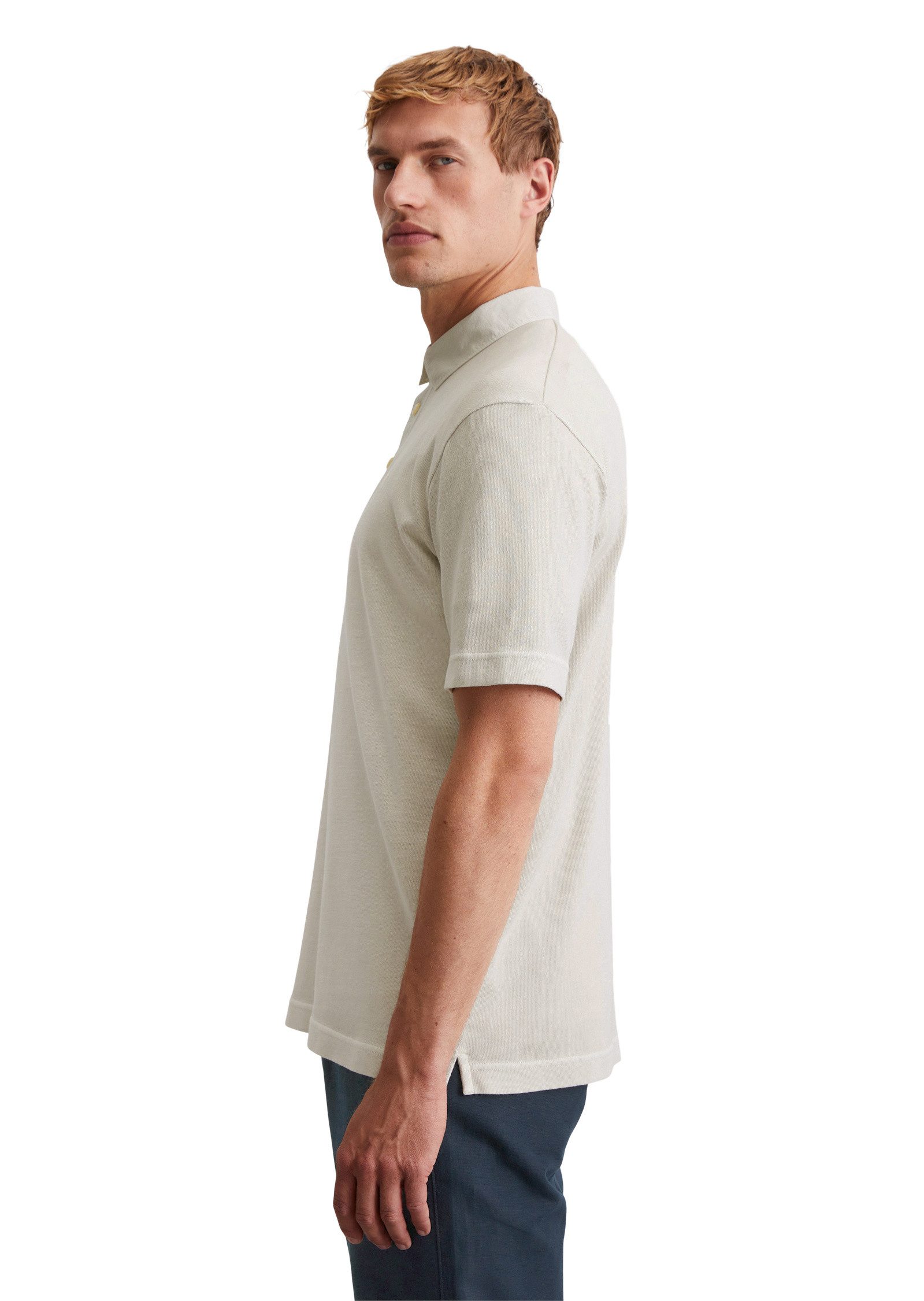 Marc O'Polo Poloshirt aus reiner Bio-Baumwolle günstig online kaufen