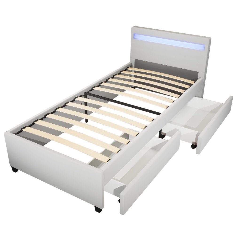 HOME DELUXE Bett LED Bett NUBE günstig online kaufen