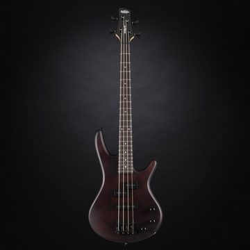 Ibanez E-Bass, miKro GSRM20B-WNF Walnut Flat, miKro GSRM20B-WNF Walnut Flat - E-Bass