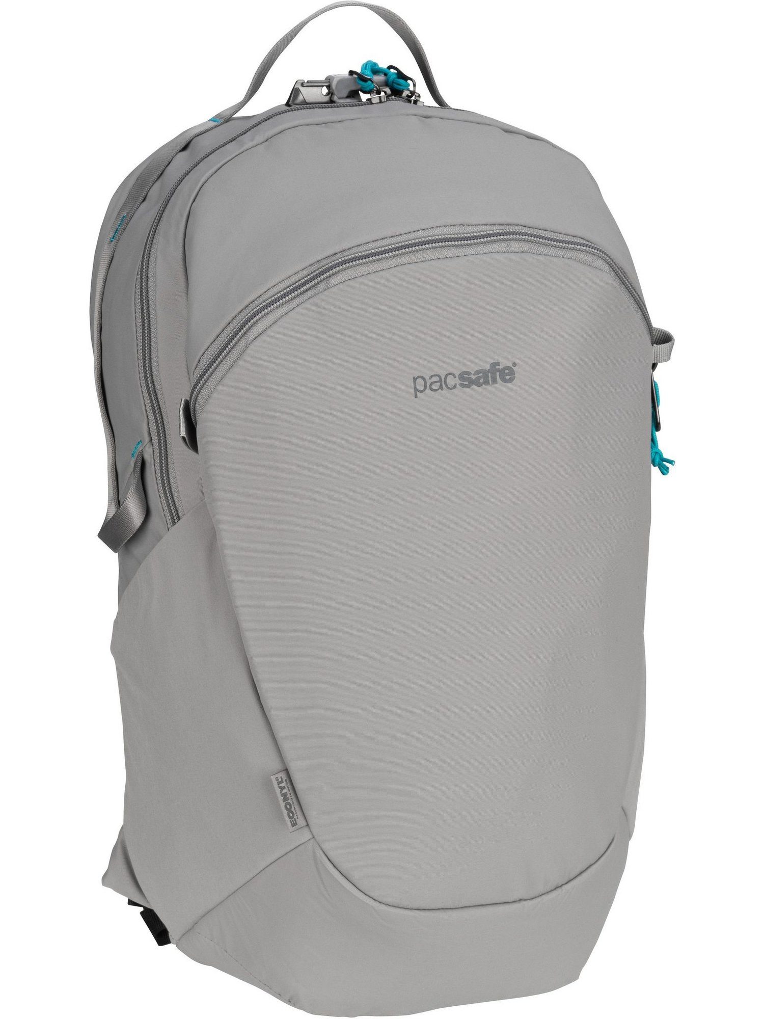 Pacsafe Daypack Pacsafe Eco, Nylon, Mit Sicherheitsreißverschlüssen und ...