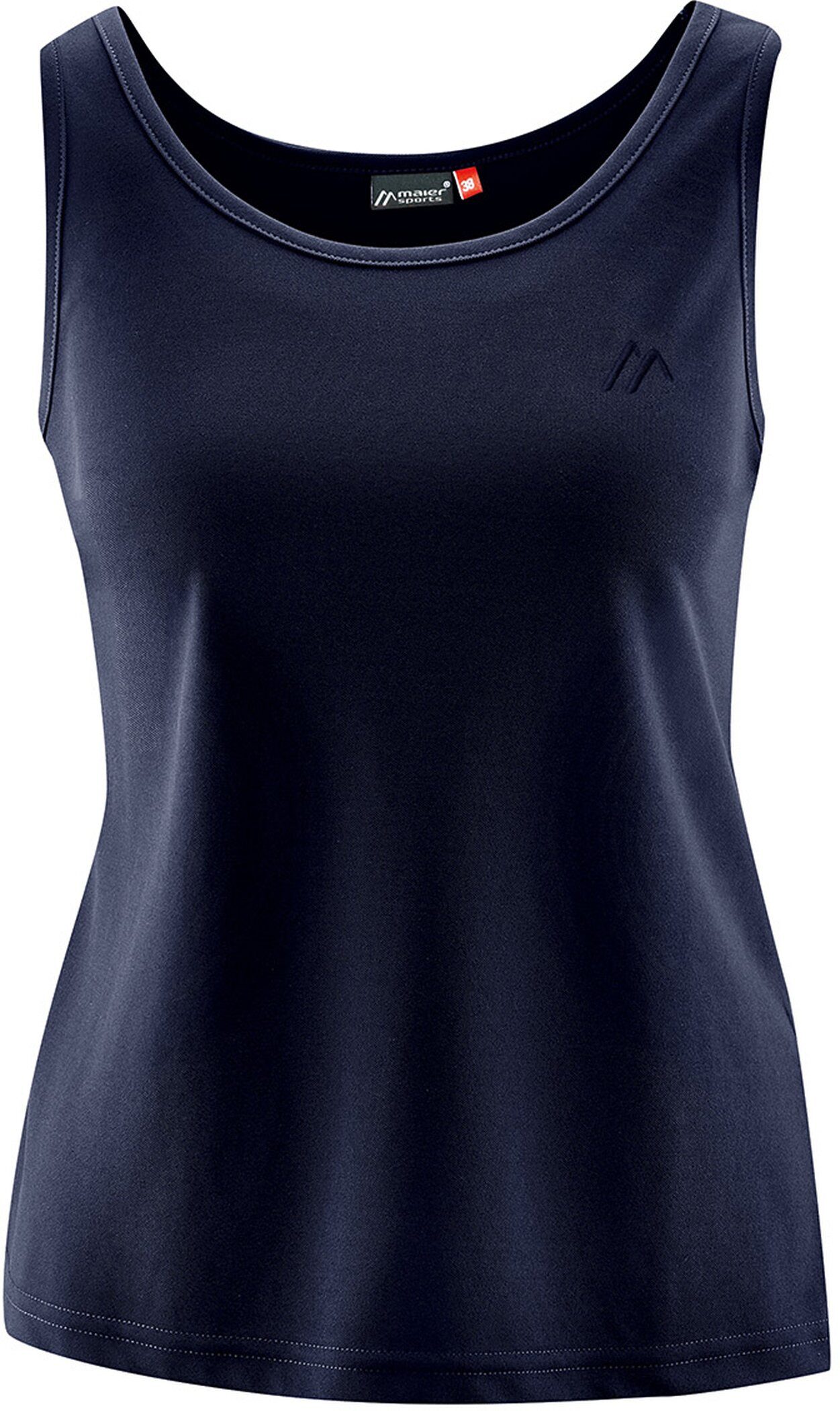 Maier Sports Funktionstop Da-Top Petra femininer Schnitt, ärmellos, aus Piqué-Ware
