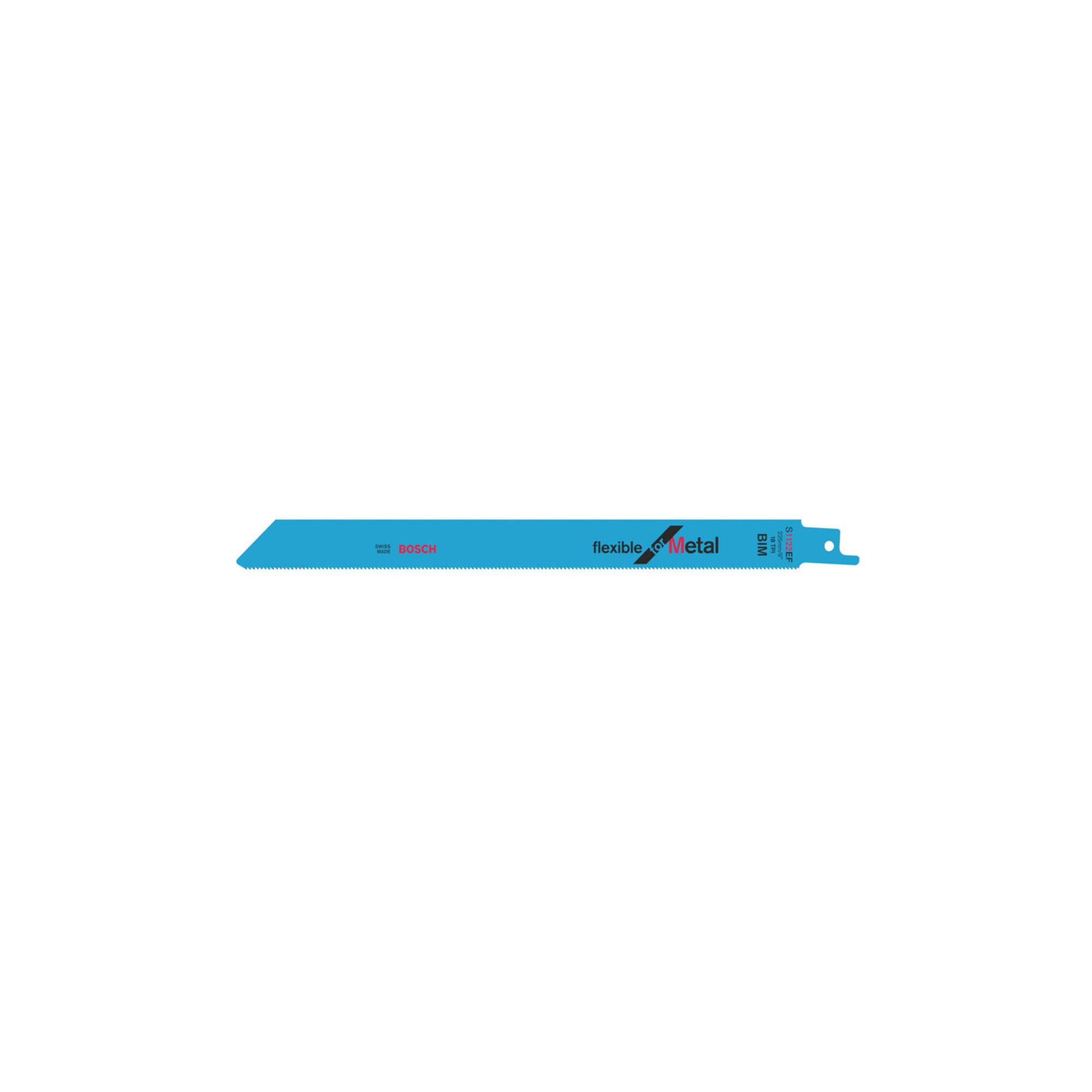 Bosch Professional Säbelsägeblatt Bosch Säbelsägeblatt S 1122 EF, Flexible for Metal 25 Stk
