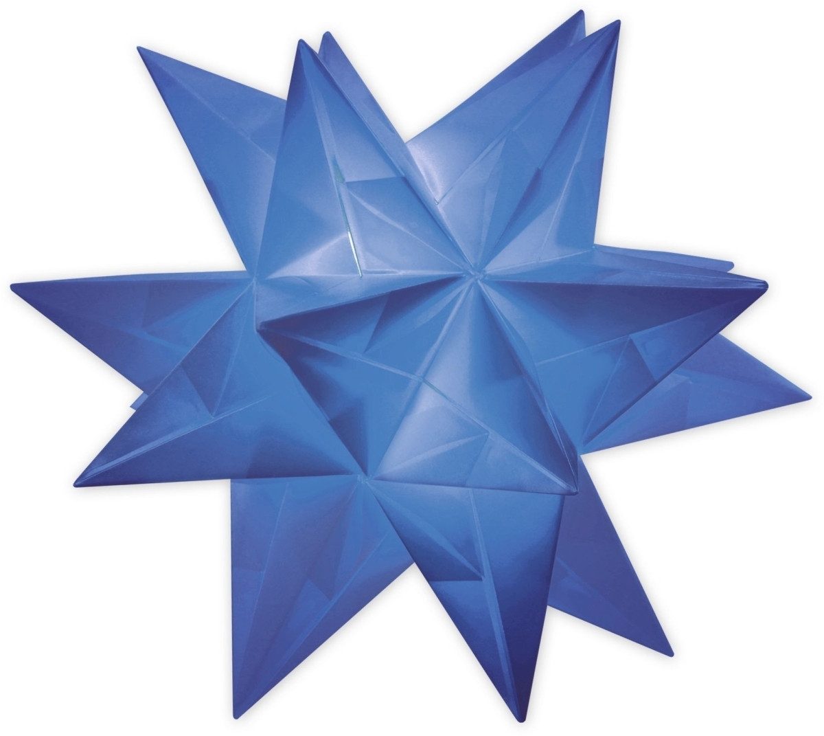 Bastelfilz Faltblätter Aurelio Stern Transparentpapier 115g/qm 20x20cm 33 Blatt .