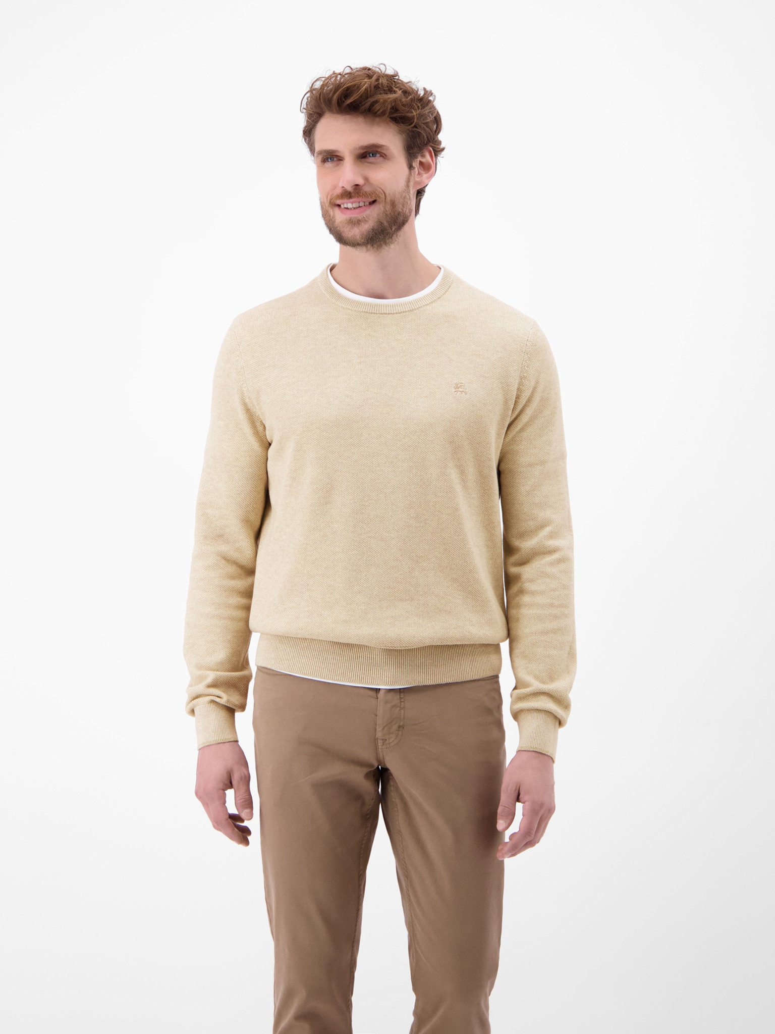 LERROS Strickpullover mit Rippbündchen günstig online kaufen