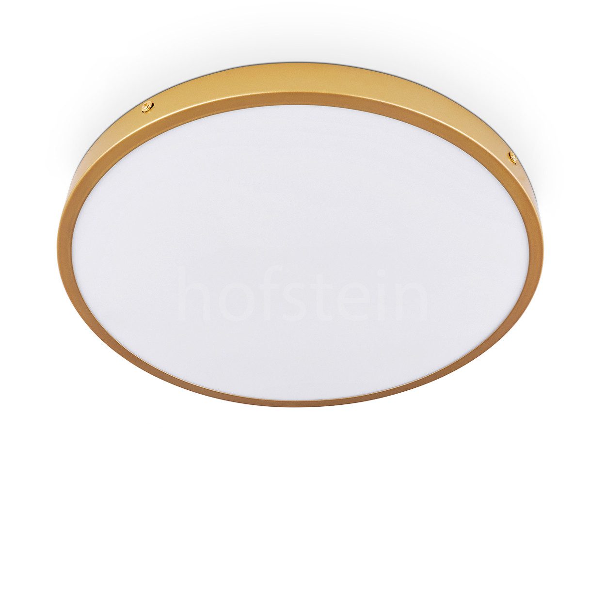 hofstein Deckenleuchte moderne Deckenlampe aus Metall/Kunststoff in Messing günstig online kaufen