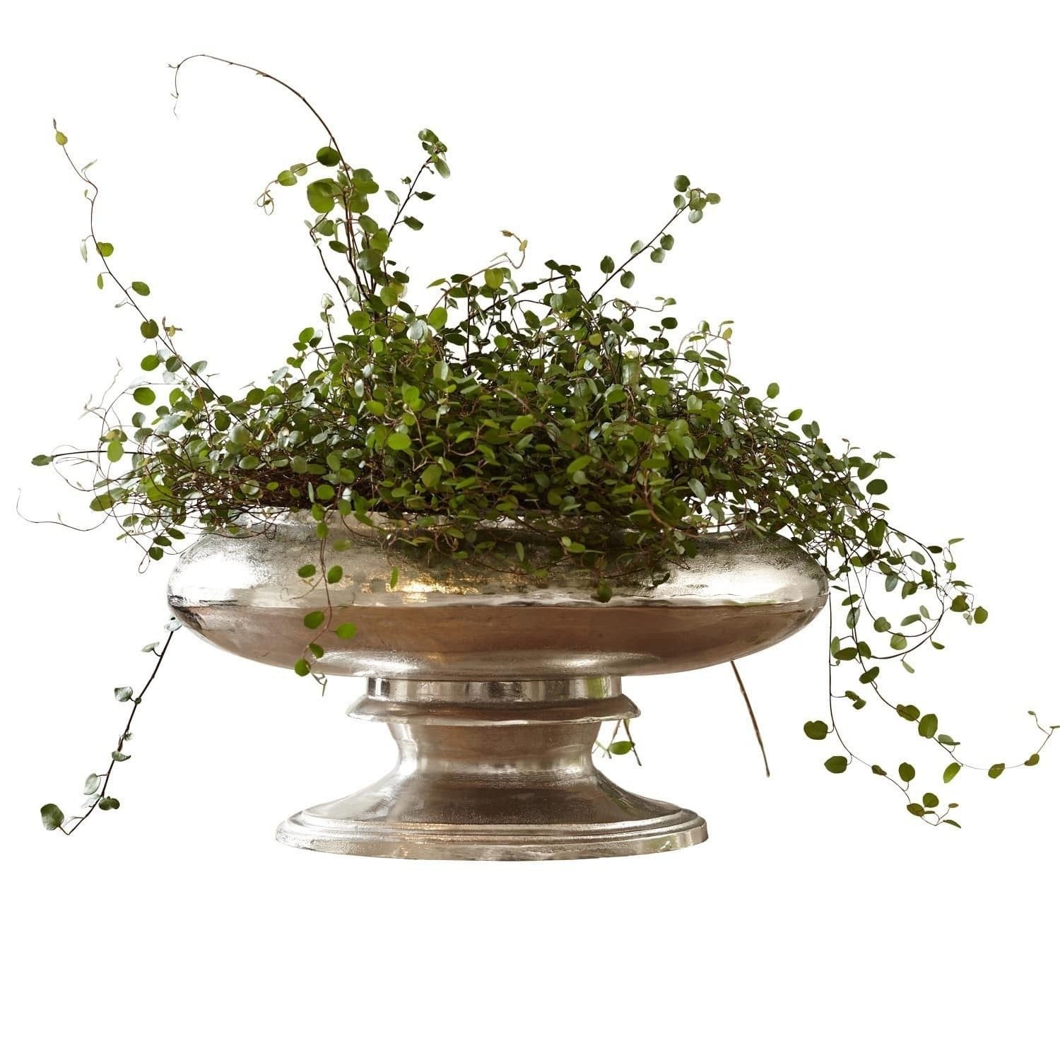 Tischvase Vase Loyère antiksilber