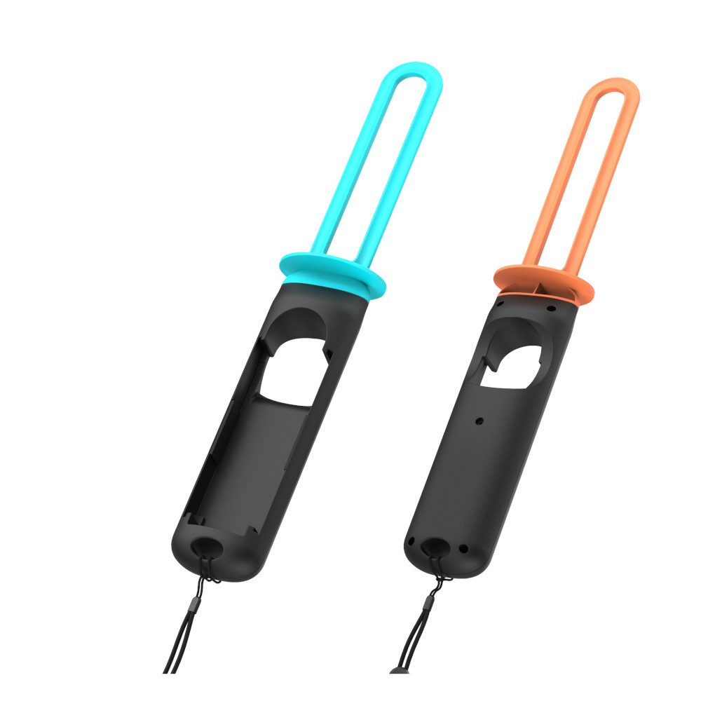 YAXO Schwert Aufsatz für Joy-Con Switch 2 Sportspiele ergonomisch 2er Set Zubehör Nintendo (Joy-Con Sport-Aufsatz 2er, 2 St., Rutschfeste Passform)