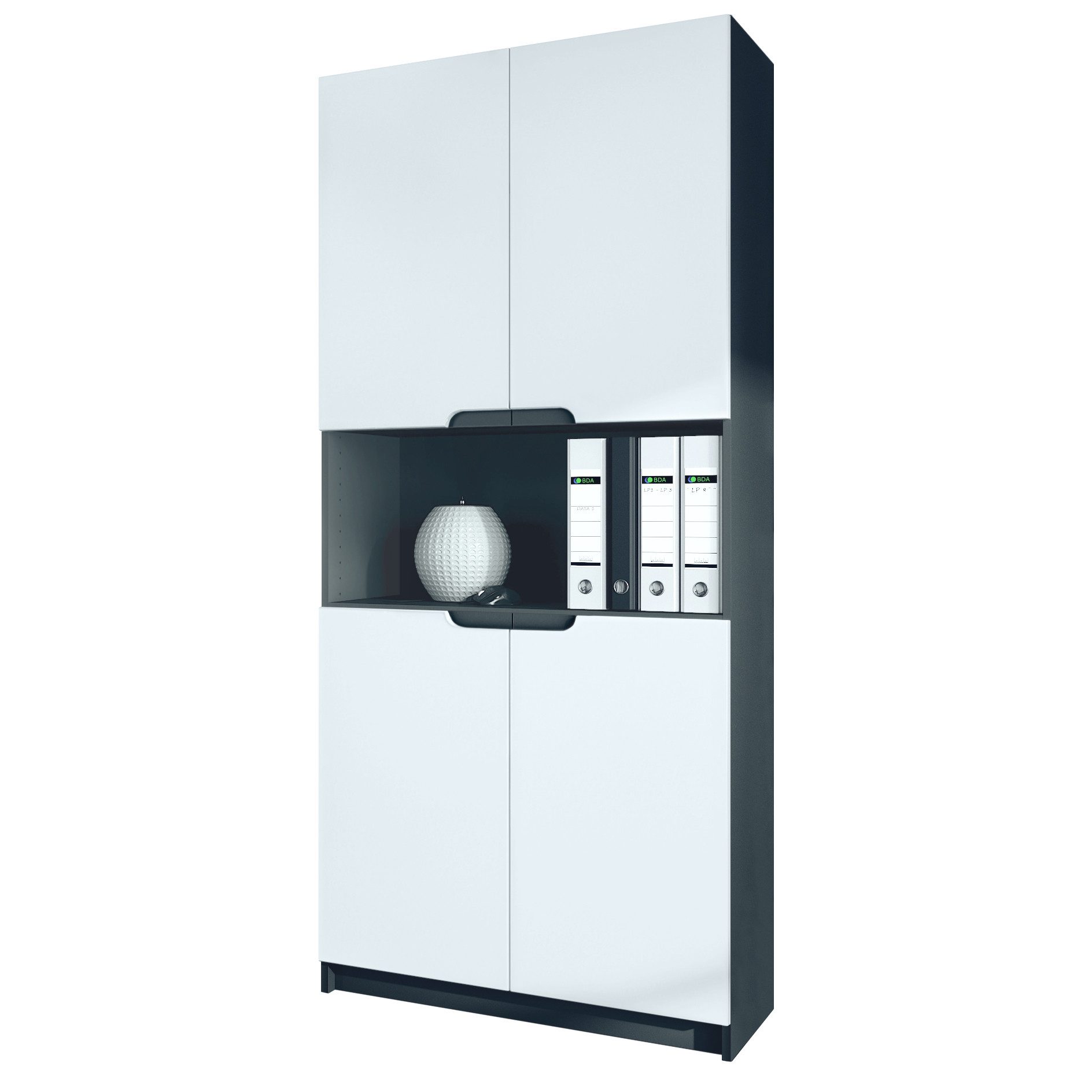 Vladon Aktenschrank Logan V2 (Aktenschrank, mit günstig online kaufen